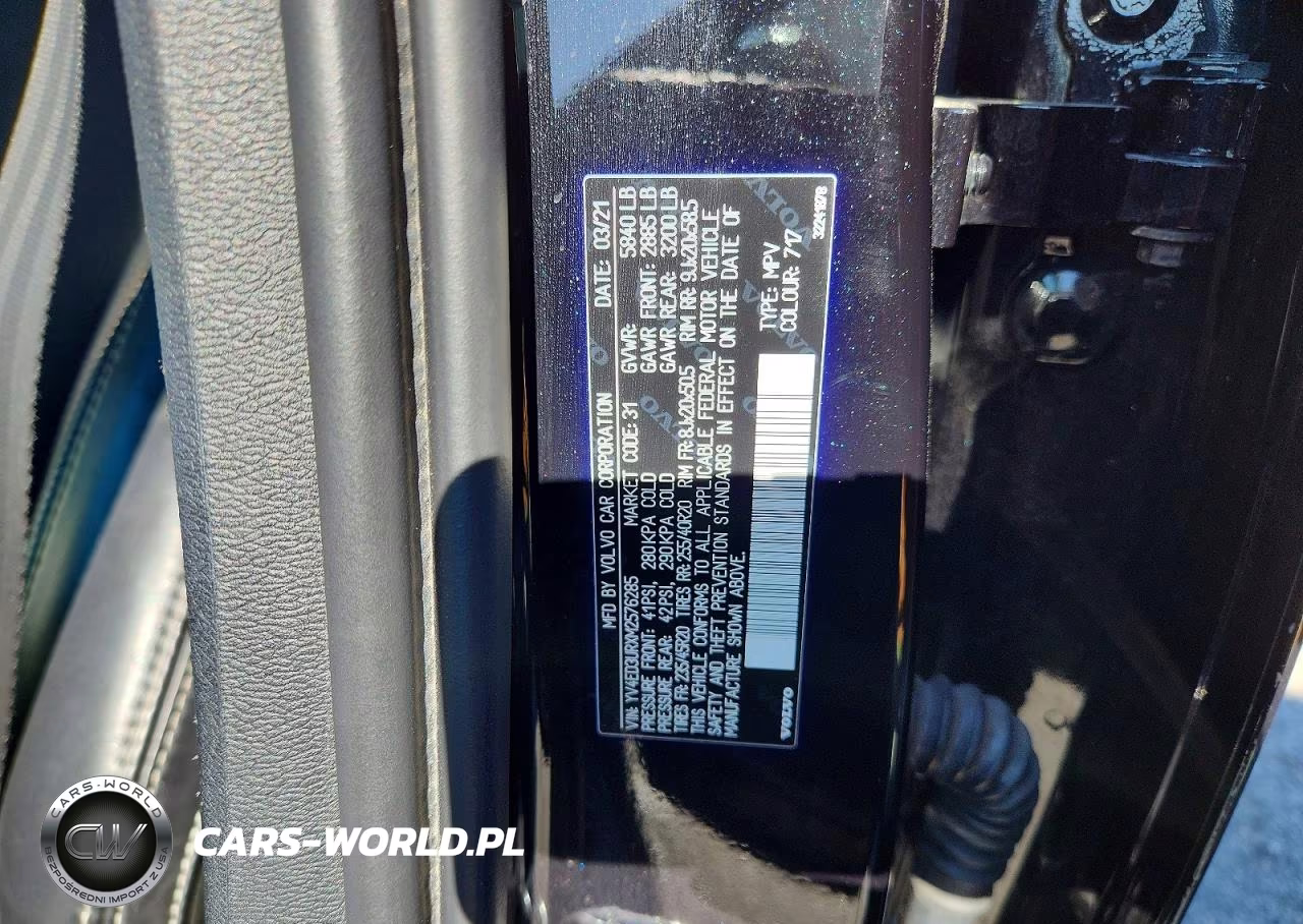 2021 Volvo Xc40 Recharge VIN:YV4ED3URXM2576285 - 13
