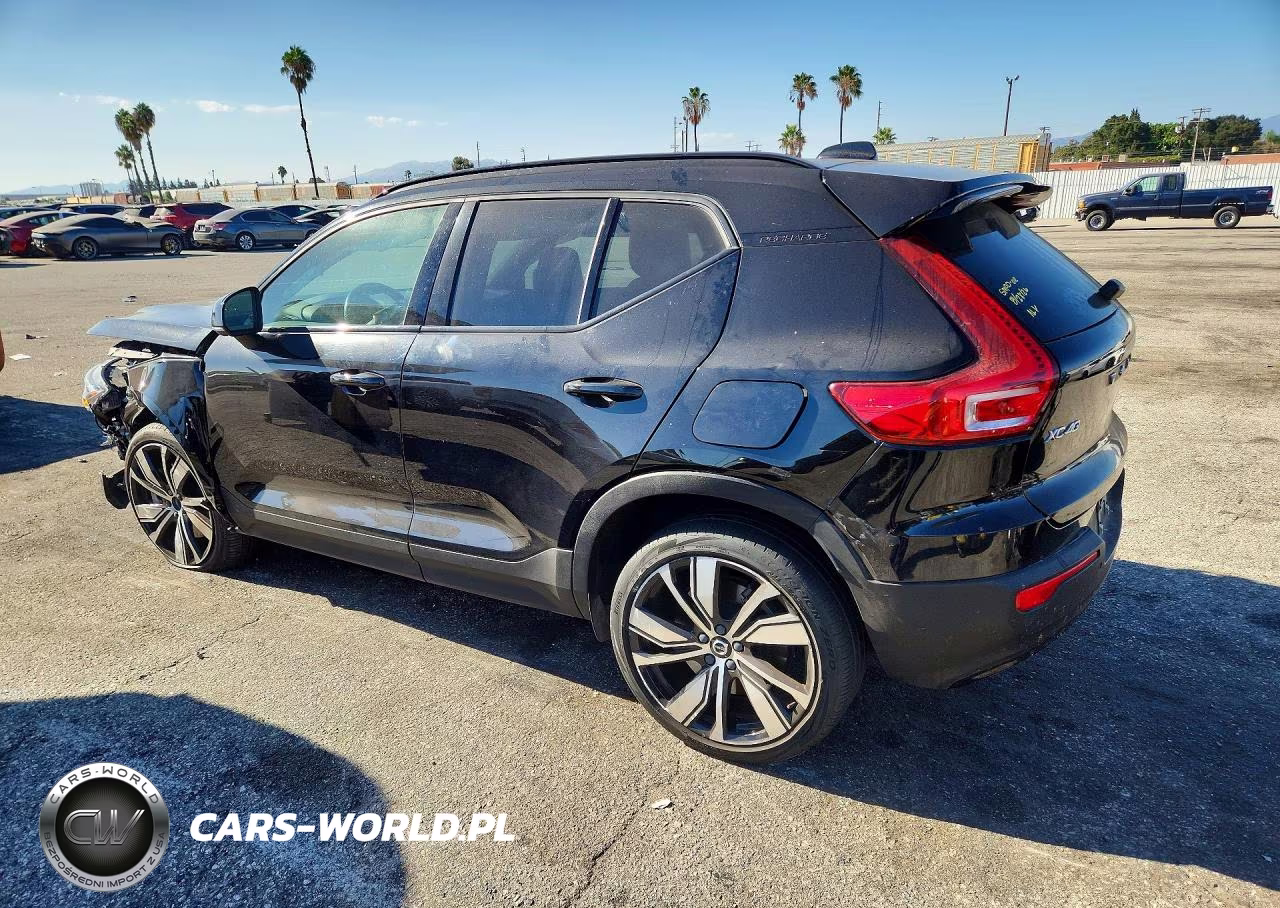 2021 Volvo Xc40 Recharge VIN:YV4ED3URXM2576285 - 2