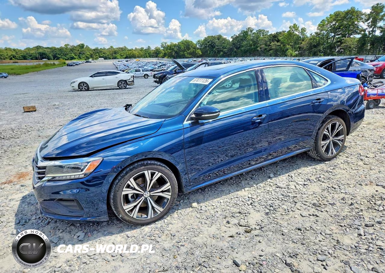 2021 Volkswagen Passat Se VIN:1VWSA7A31MC016975 - 1