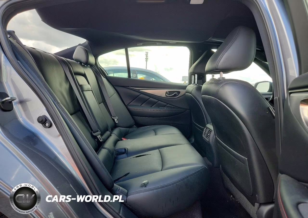 2020 Infiniti Q50 Red Sport 400 VIN:JN1FV7AP3LM630157 - 10