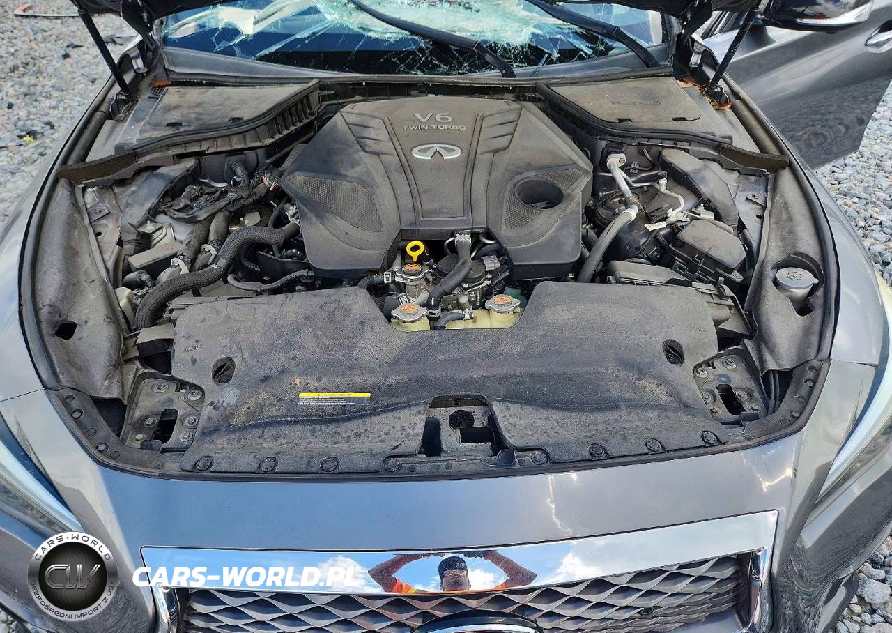 2020 Infiniti Q50 Red Sport 400 VIN:JN1FV7AP3LM630157 - 11