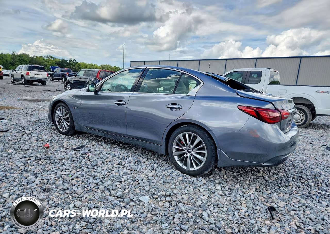 2020 Infiniti Q50 Red Sport 400 VIN:JN1FV7AP3LM630157 - 2