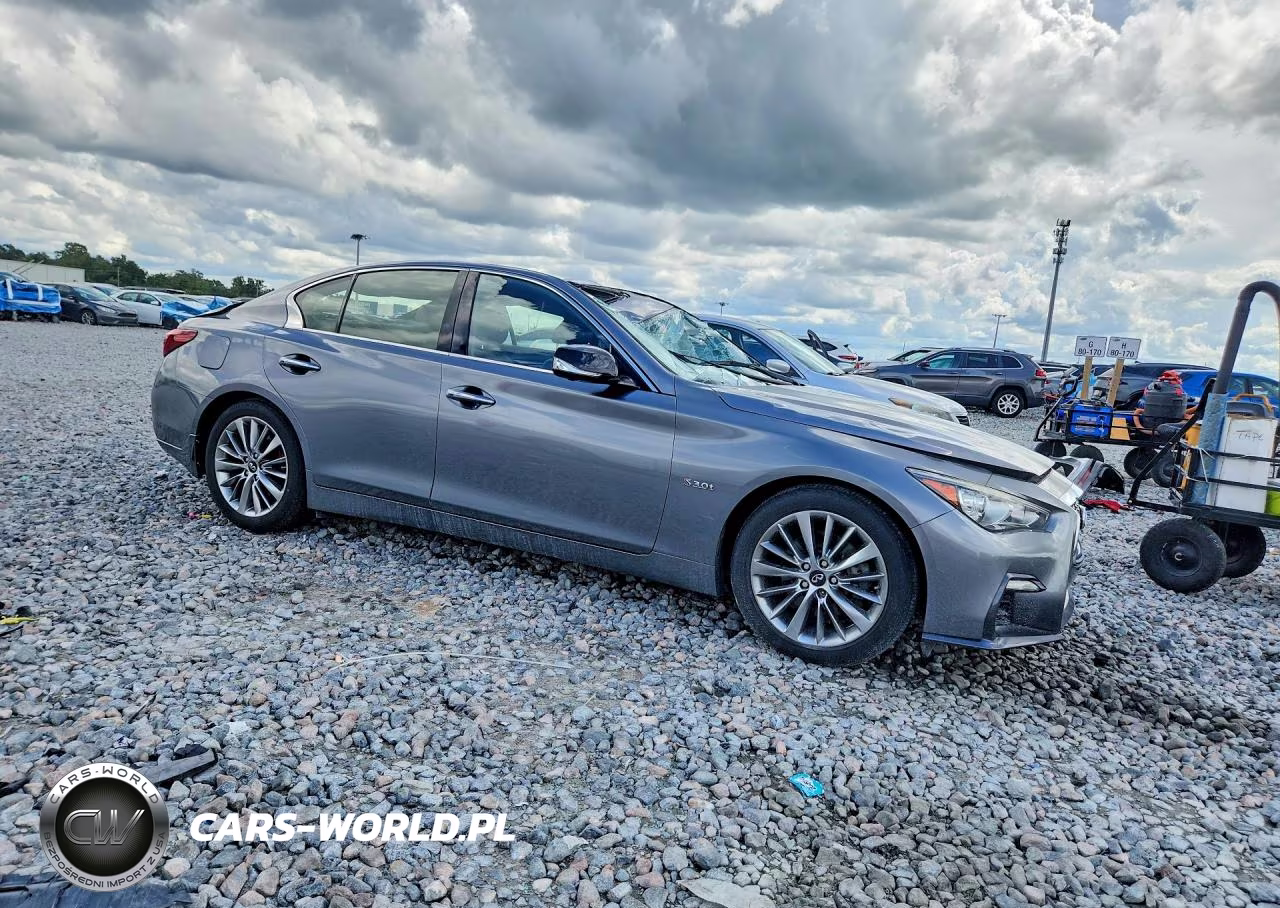 2020 Infiniti Q50 Red Sport 400 VIN:JN1FV7AP3LM630157 - 4