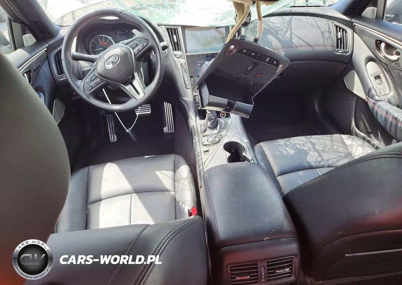 2020 Infiniti Q50 Red Sport 400 VIN:JN1FV7AP3LM630157 - 8