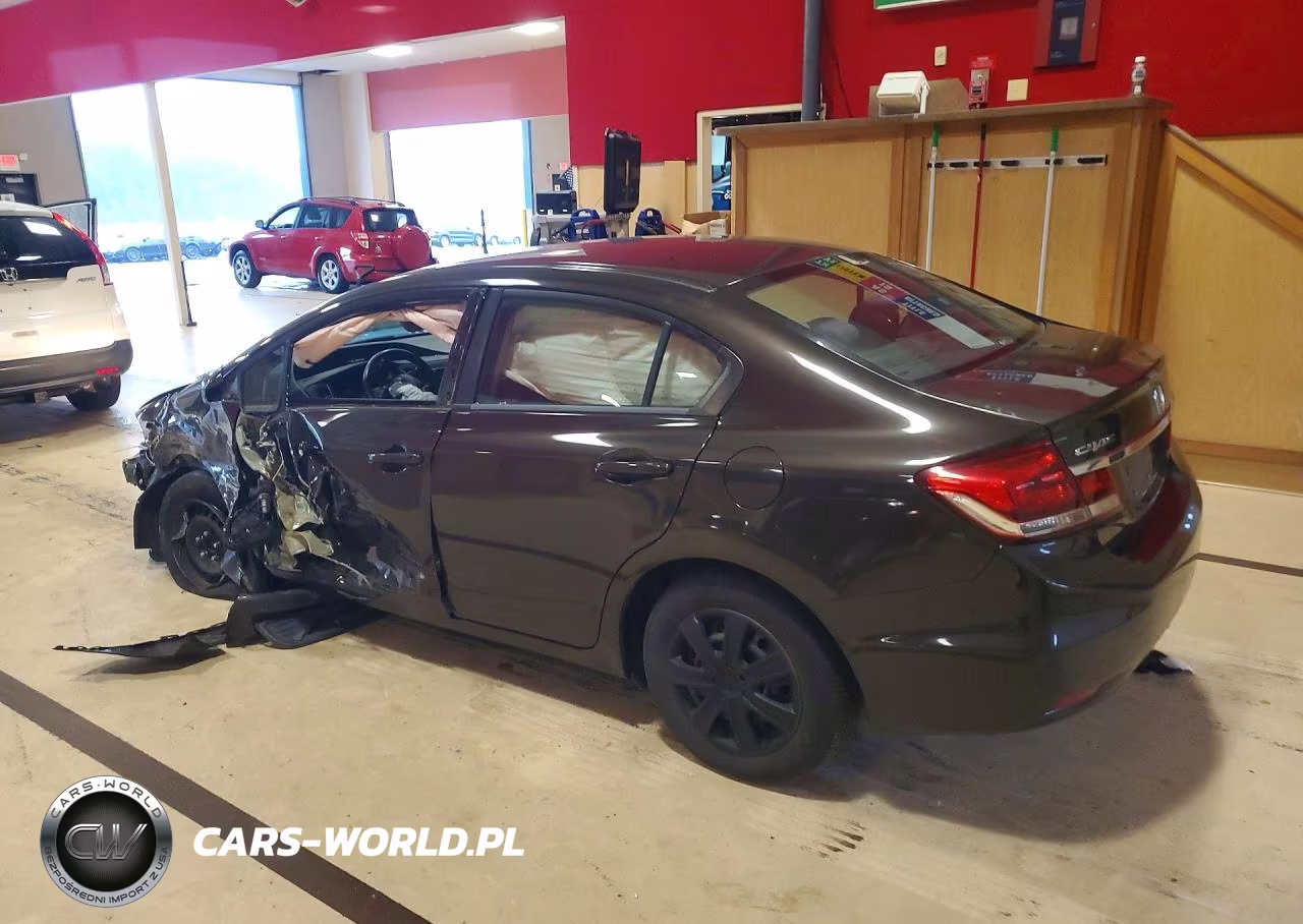 2014 Honda Civic Lx VIN:2HGFB2F53EH536321 - 2