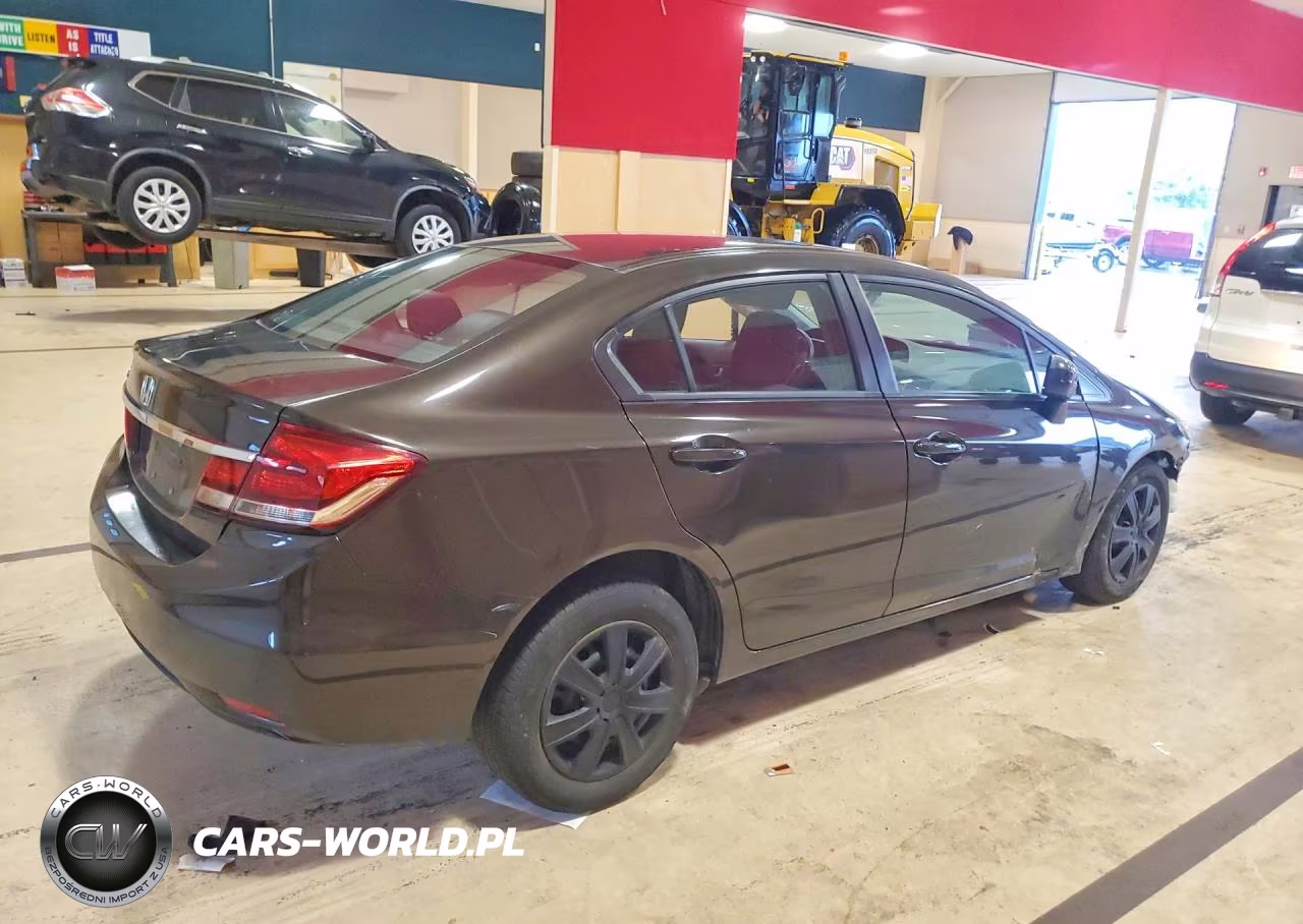 2014 Honda Civic Lx VIN:2HGFB2F53EH536321 - 3