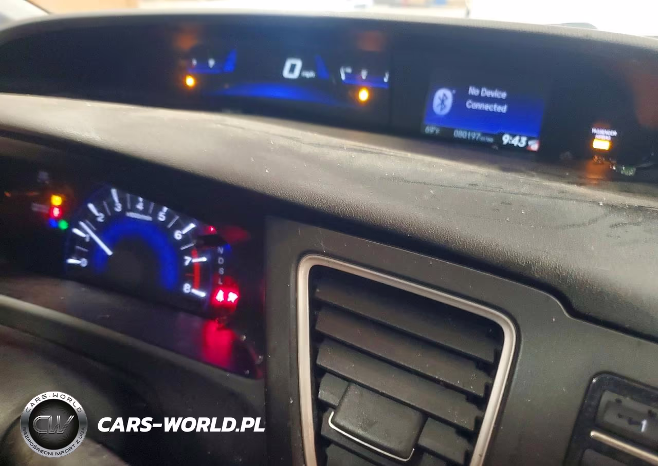 2014 Honda Civic Lx VIN:2HGFB2F53EH536321 - 9