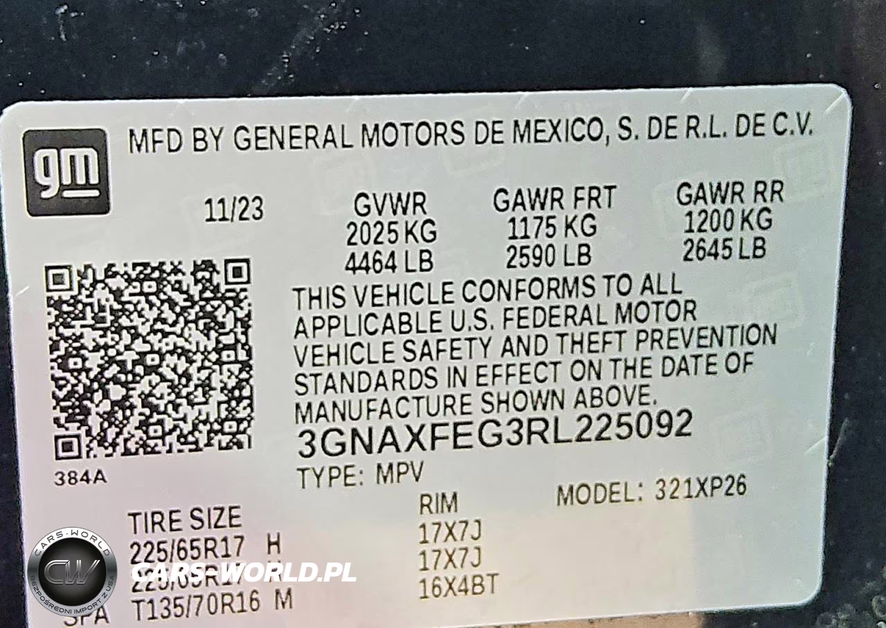 2024 Chevrolet Equinox Ls VIN:3GNAXFEG3RL225092 - 13