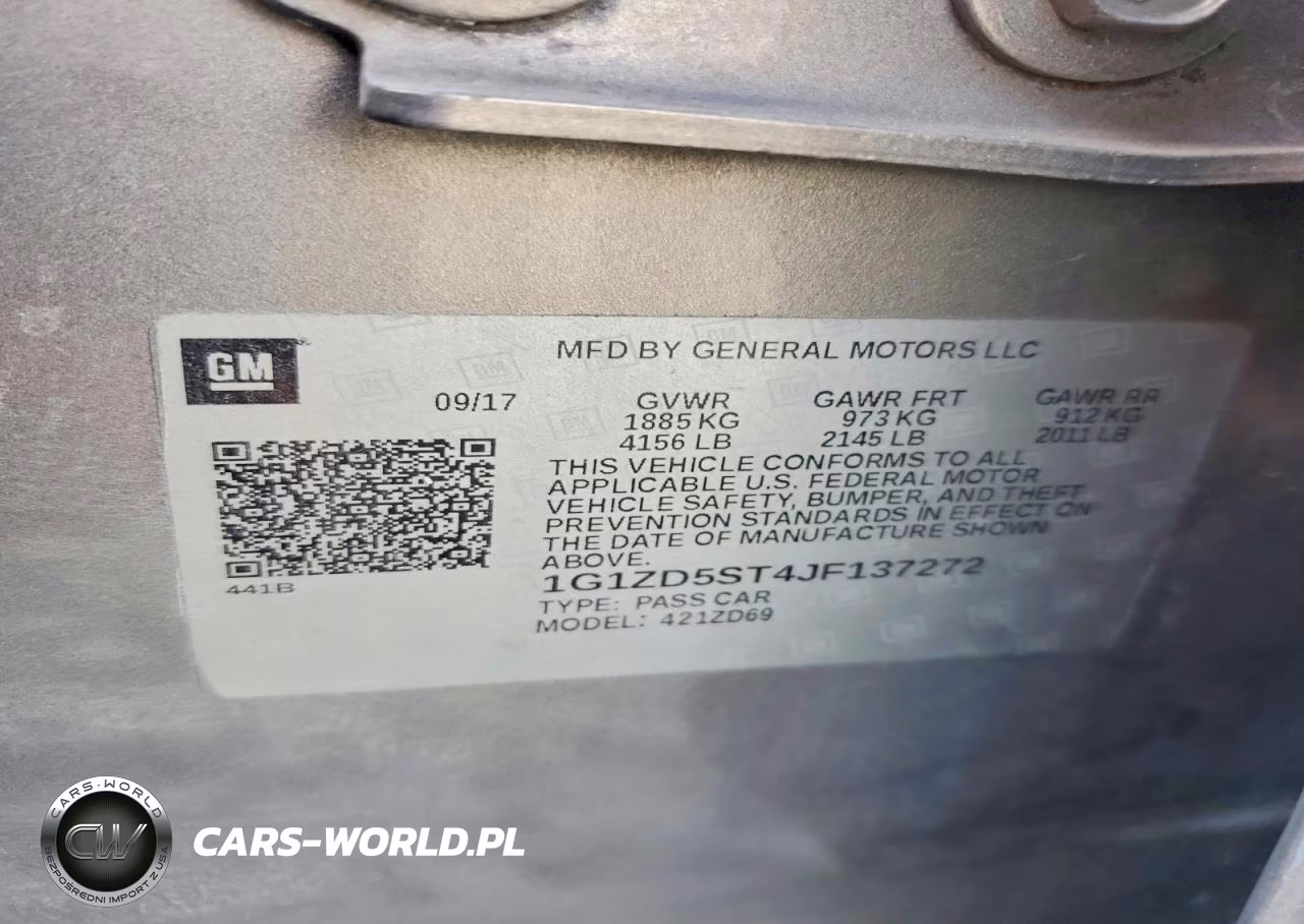 2018 Chevrolet Malibu Lt VIN:1G1ZD5ST4JF137272 - 12