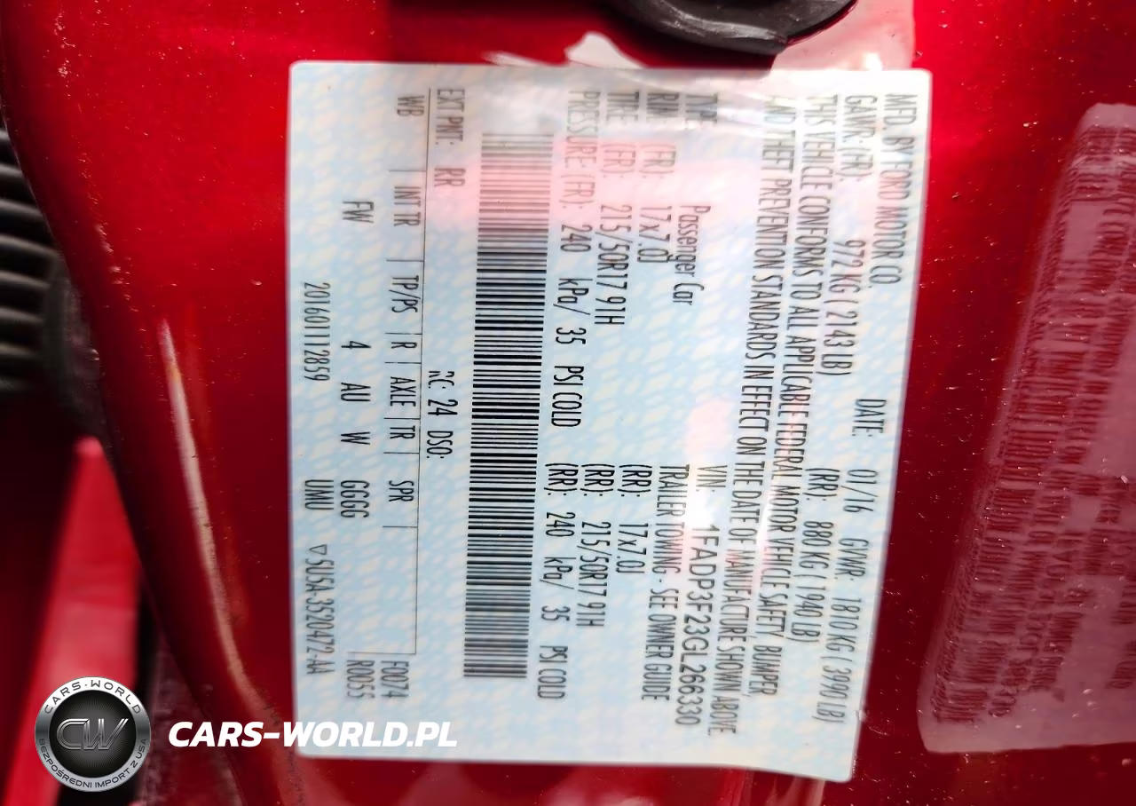 2016 Ford Focus Se VIN:1FADP3F23GL266330 - 13