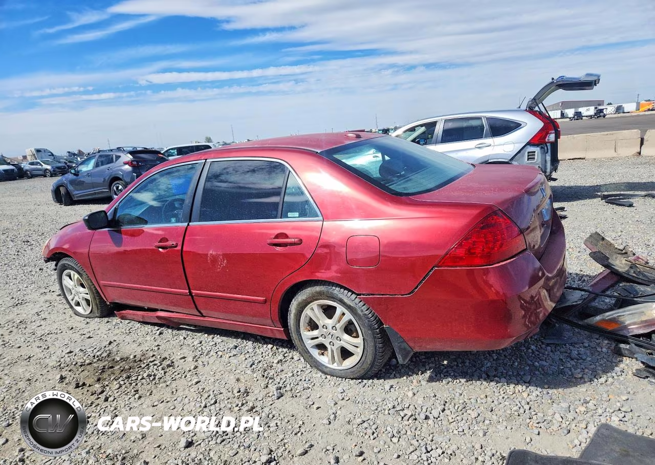 2007 Honda Accord Ex VIN:1HGCM56857A164748 - 2