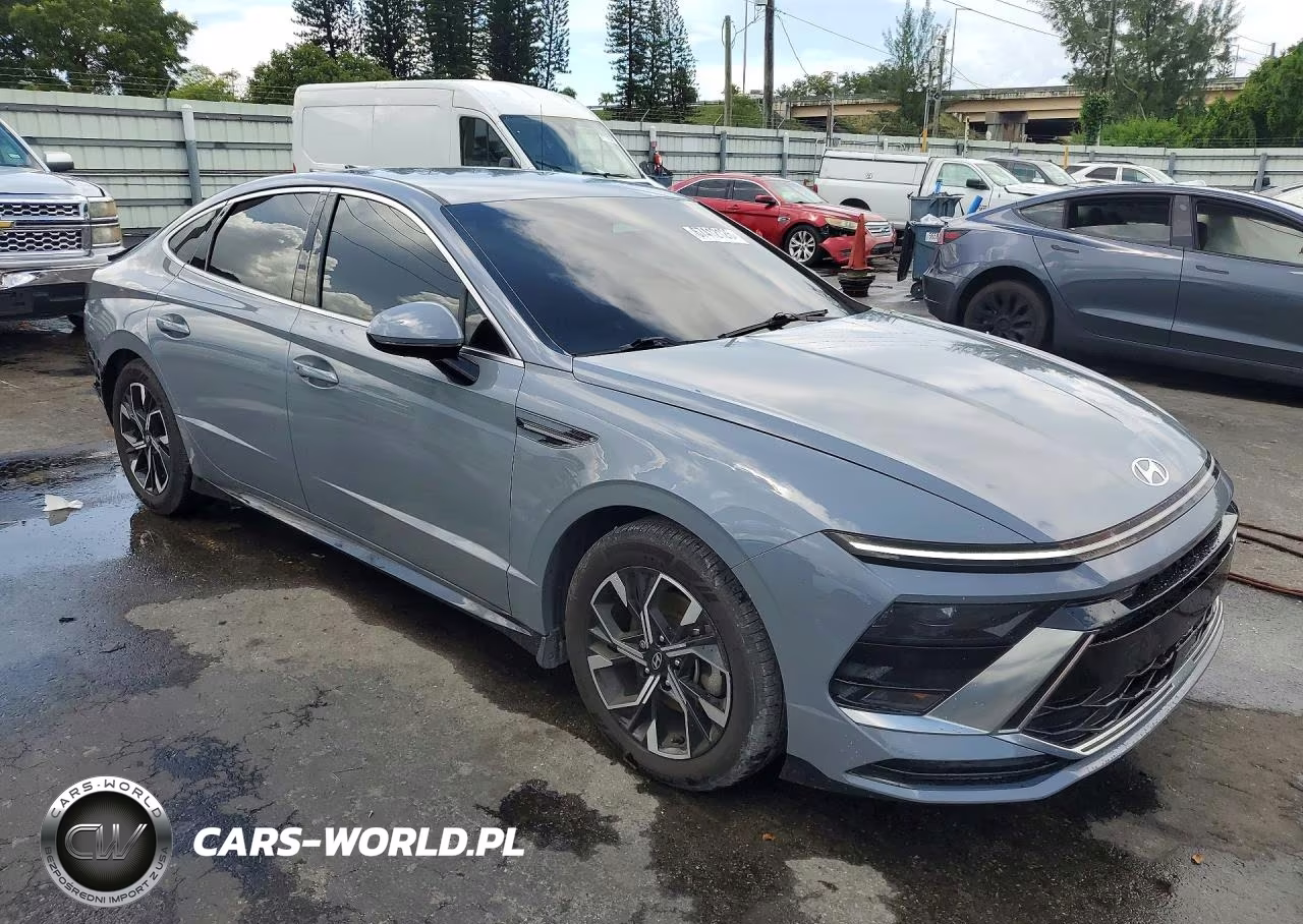 2024 Hyundai Sonata Sel VIN:KMHL64JA2RA415091 - 4