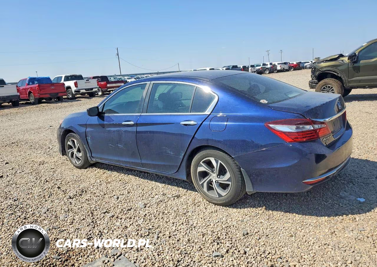 2017 Honda Accord Lx VIN:1HGCR2F37HA160299 - 2