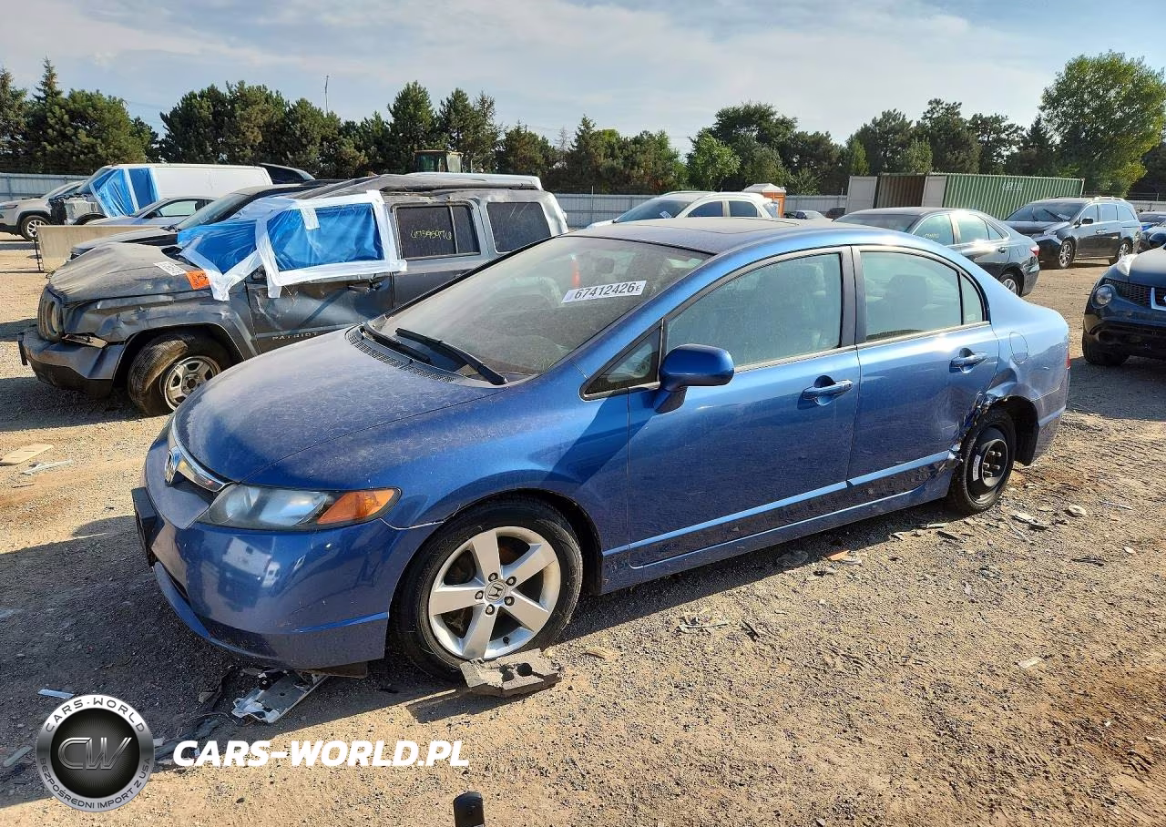 2007 Honda Civic Ex VIN:1HGFA16887L142018 - 1
