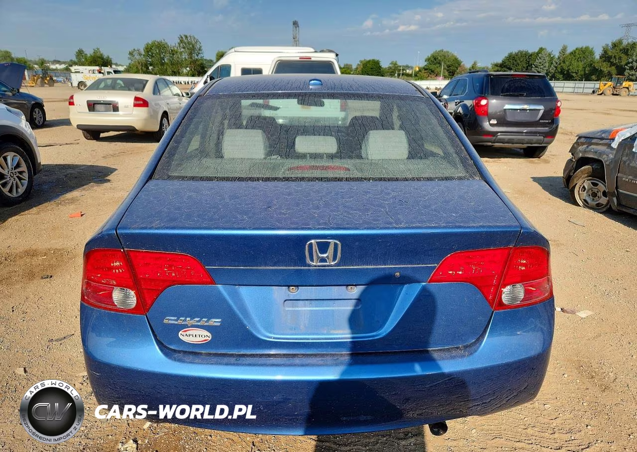 2007 Honda Civic Ex VIN:1HGFA16887L142018 - 6