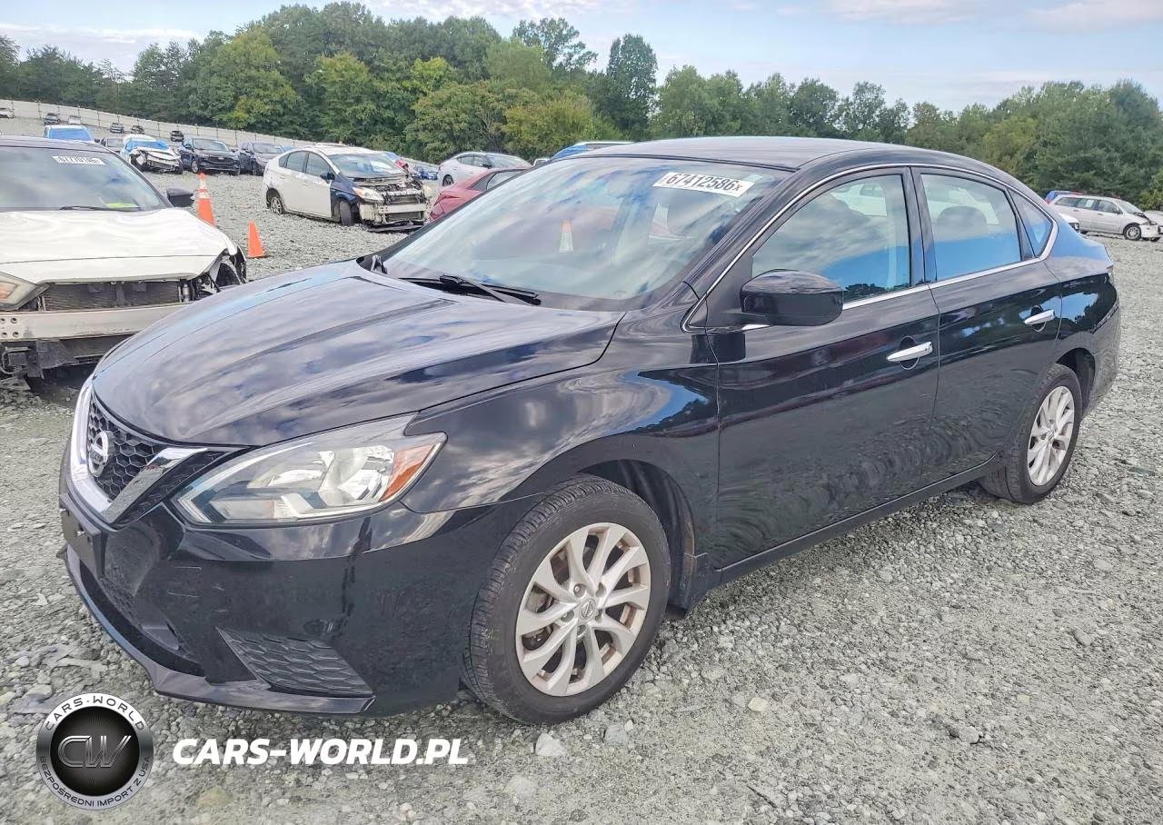2018 Nissan Sentra Sv VIN:3N1AB7AP8JY265892 - 1