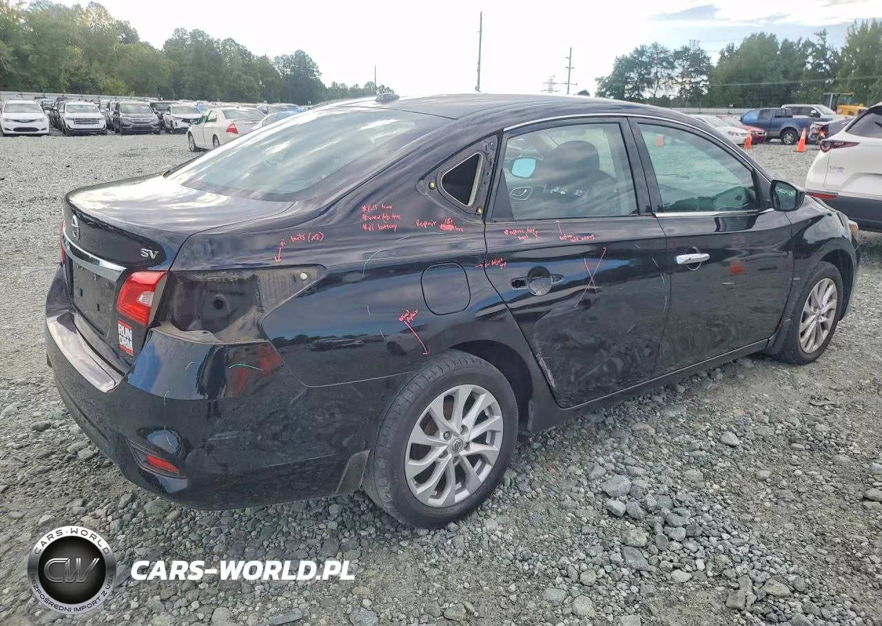 2018 Nissan Sentra Sv VIN:3N1AB7AP8JY265892 - 3