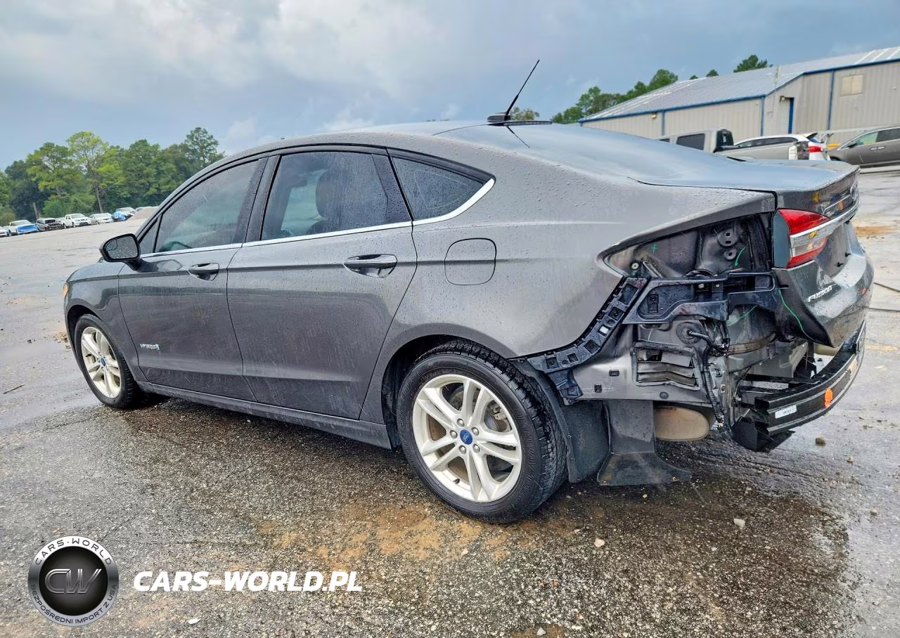 2018 Ford Fusion Se Hybrid VIN:3FA6P0LU7JR210381 - 2