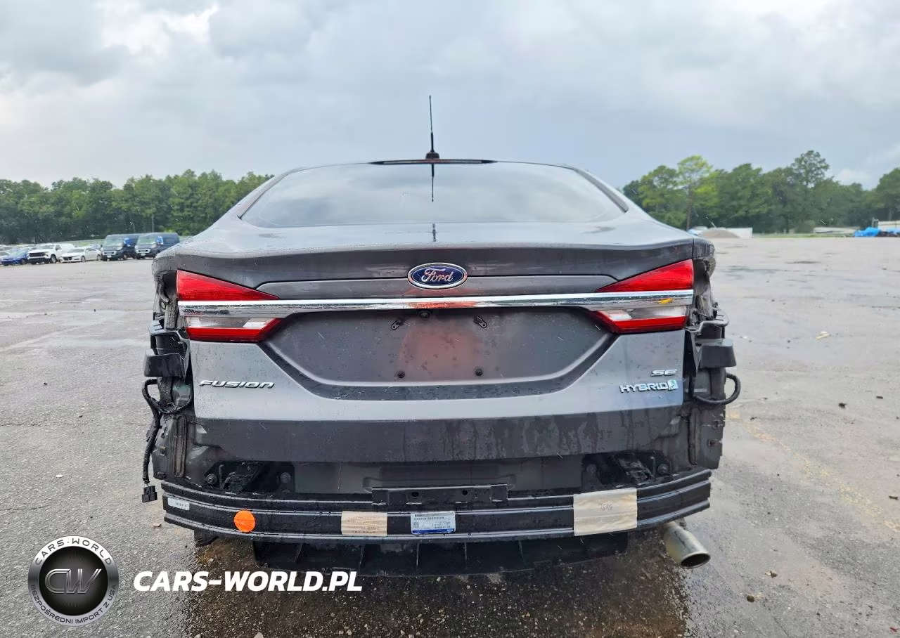 2018 Ford Fusion Se Hybrid VIN:3FA6P0LU7JR210381 - 6