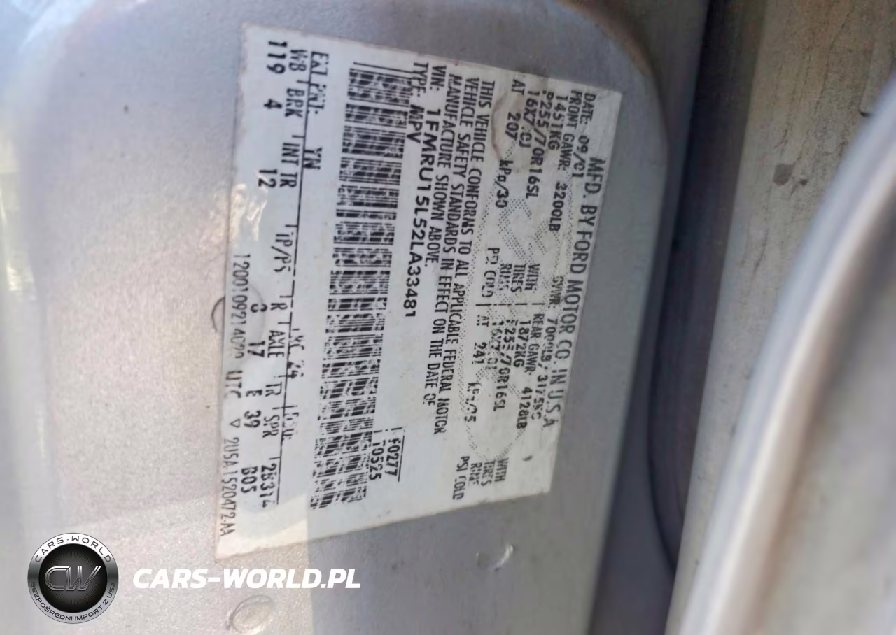 2002 Ford Expedition Xlt VIN:1FMRU15L52LA33481 - 13