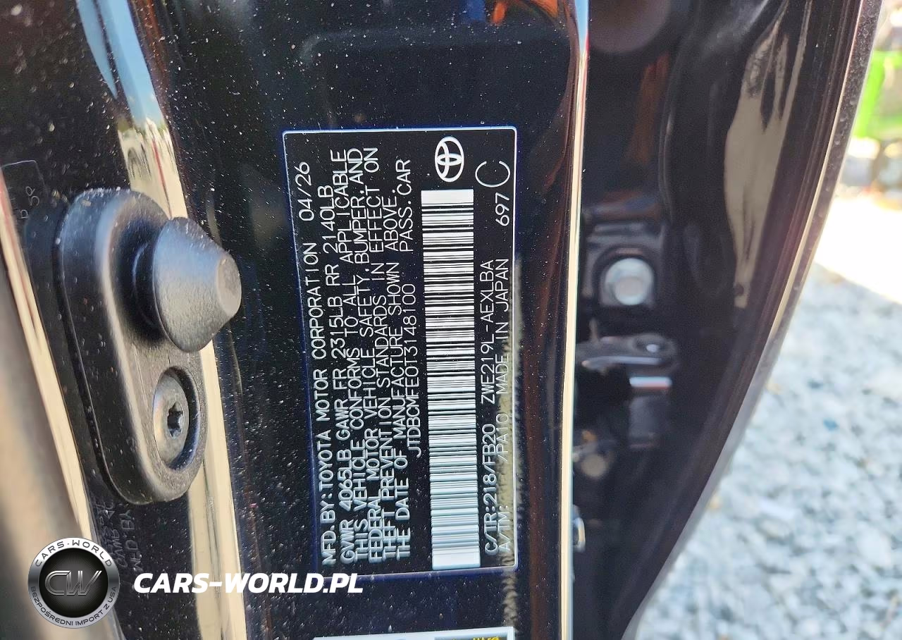 2026 Toyota Corolla Hybrid Le VIN:JTDBCMFE0T3148100 - 12