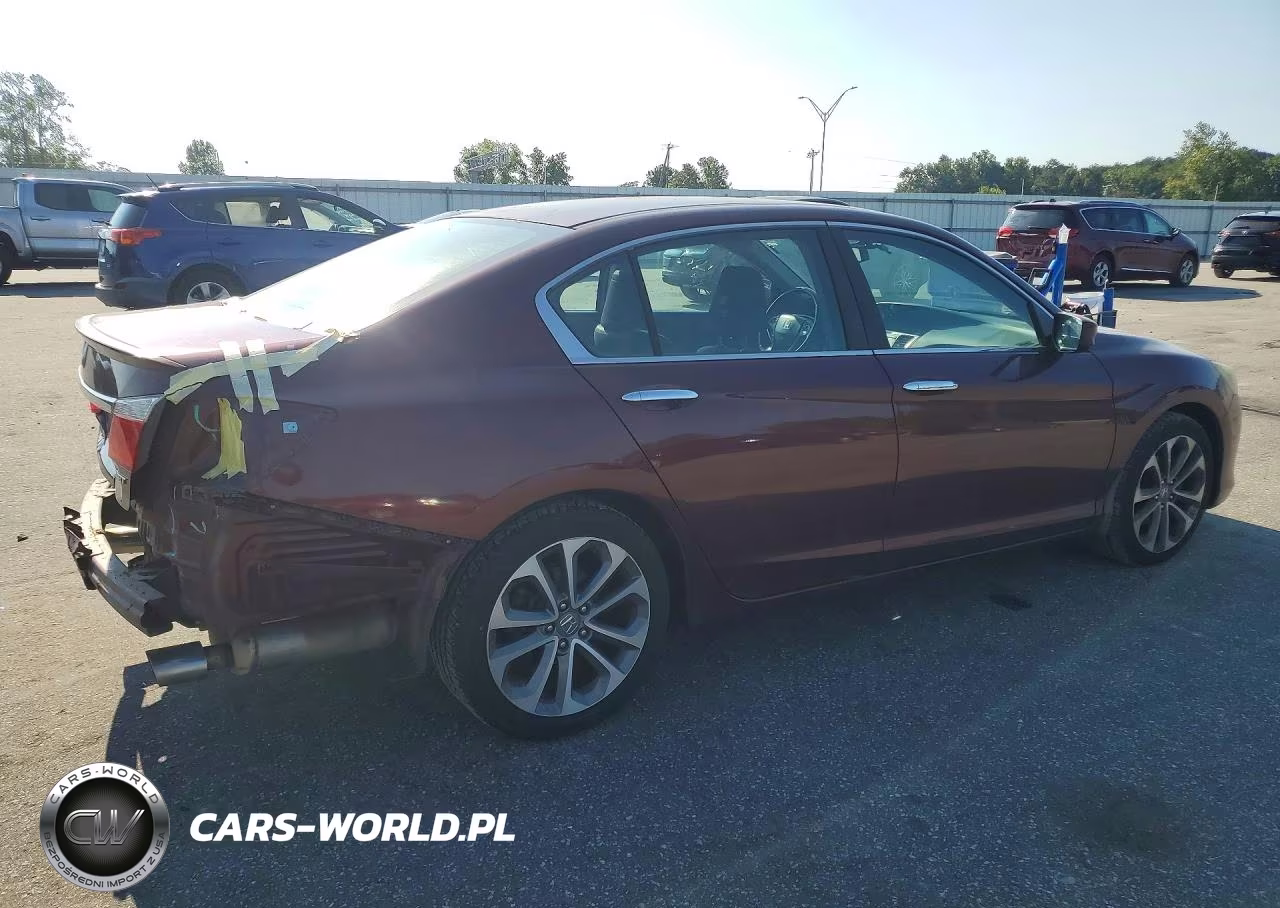 2014 Honda Accord Sport VIN:1HGCR2F54EA007117 - 3