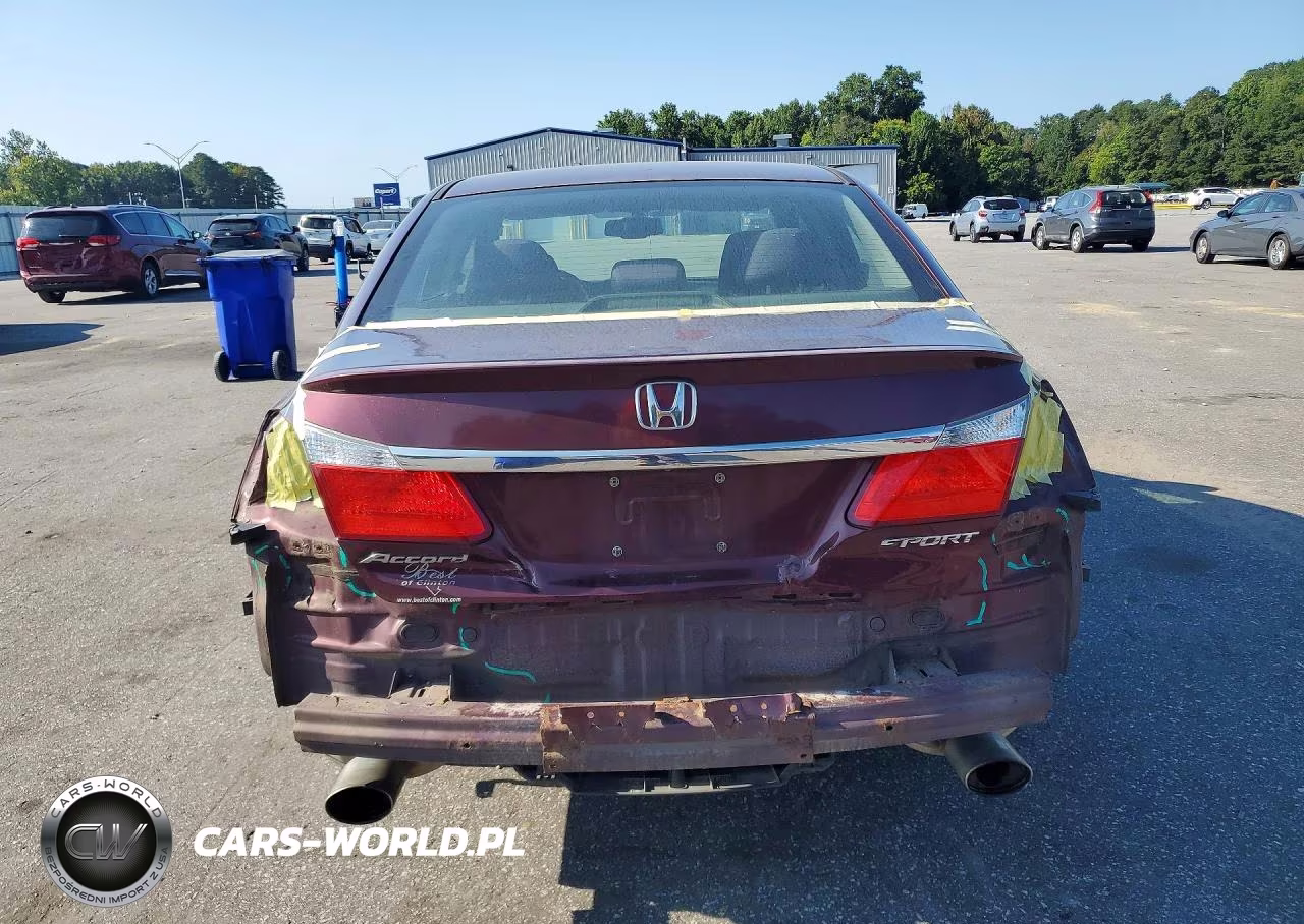 2014 Honda Accord Sport VIN:1HGCR2F54EA007117 - 6