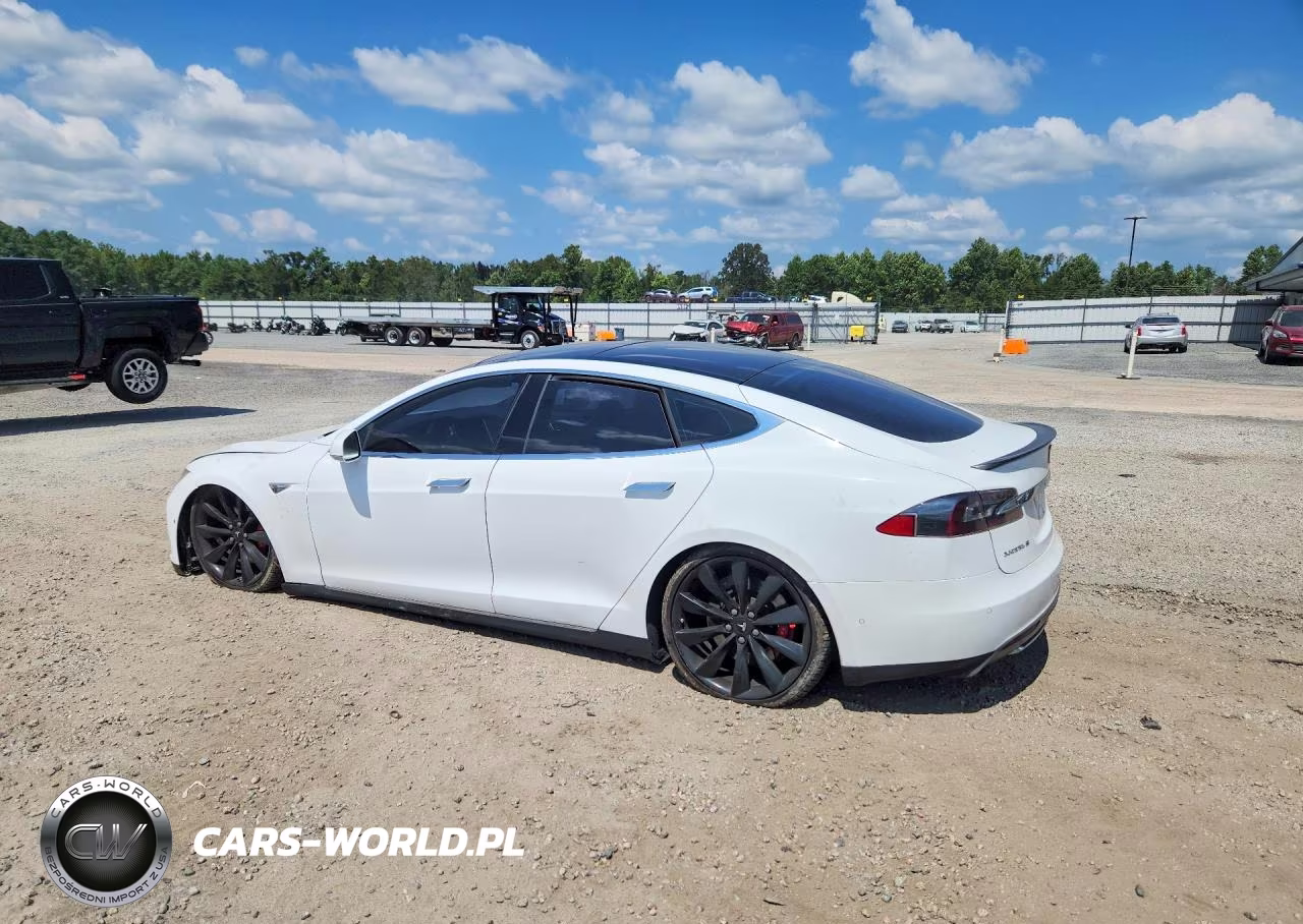 2015 Tesla Model S 85D VIN:5YJSA1H23FFP74030 - 2