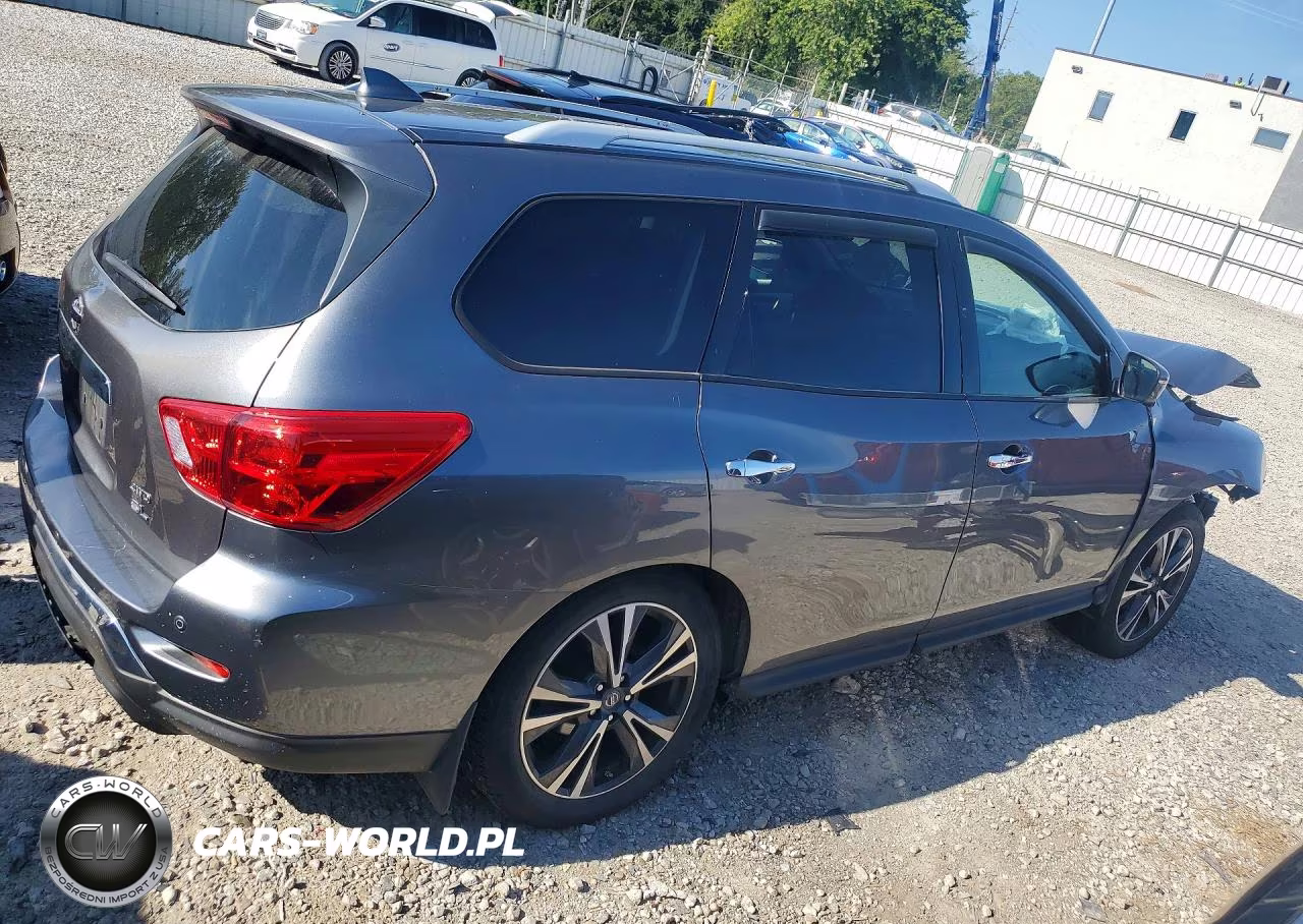 2019 Nissan Pathfinder Sl VIN:5N1DR2MM7KC590632 - 3