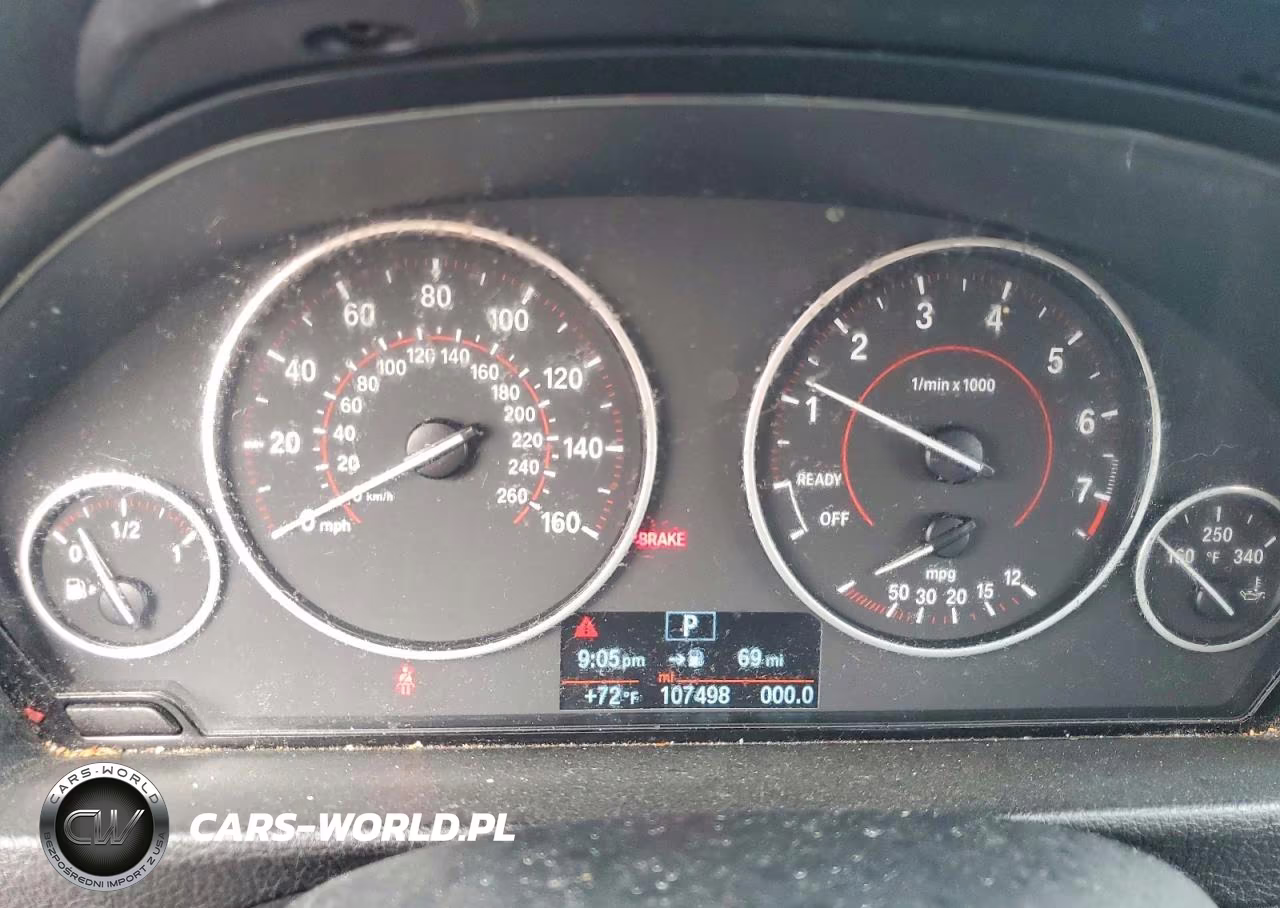2016 BMW 328 Xi Sulev VIN:WBA8E3G58GNT75426 - 9