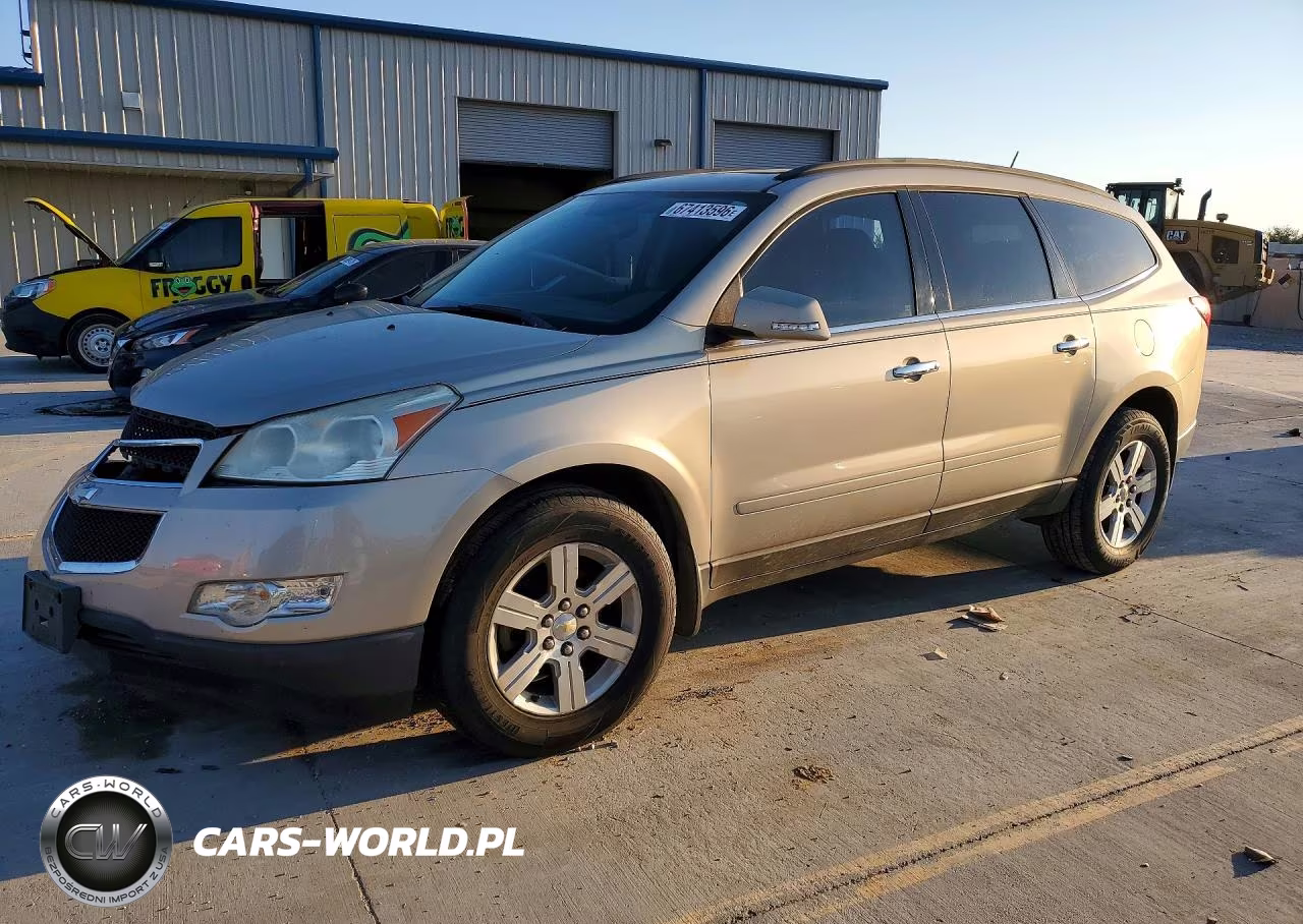 2011 Chevrolet Traverse Lt VIN:1GNKRGEDXBJ171863 - 1