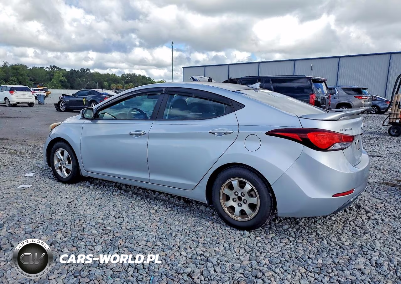 2014 Hyundai Elantra Se VIN:5NPDH4AE4EH521079 - 2