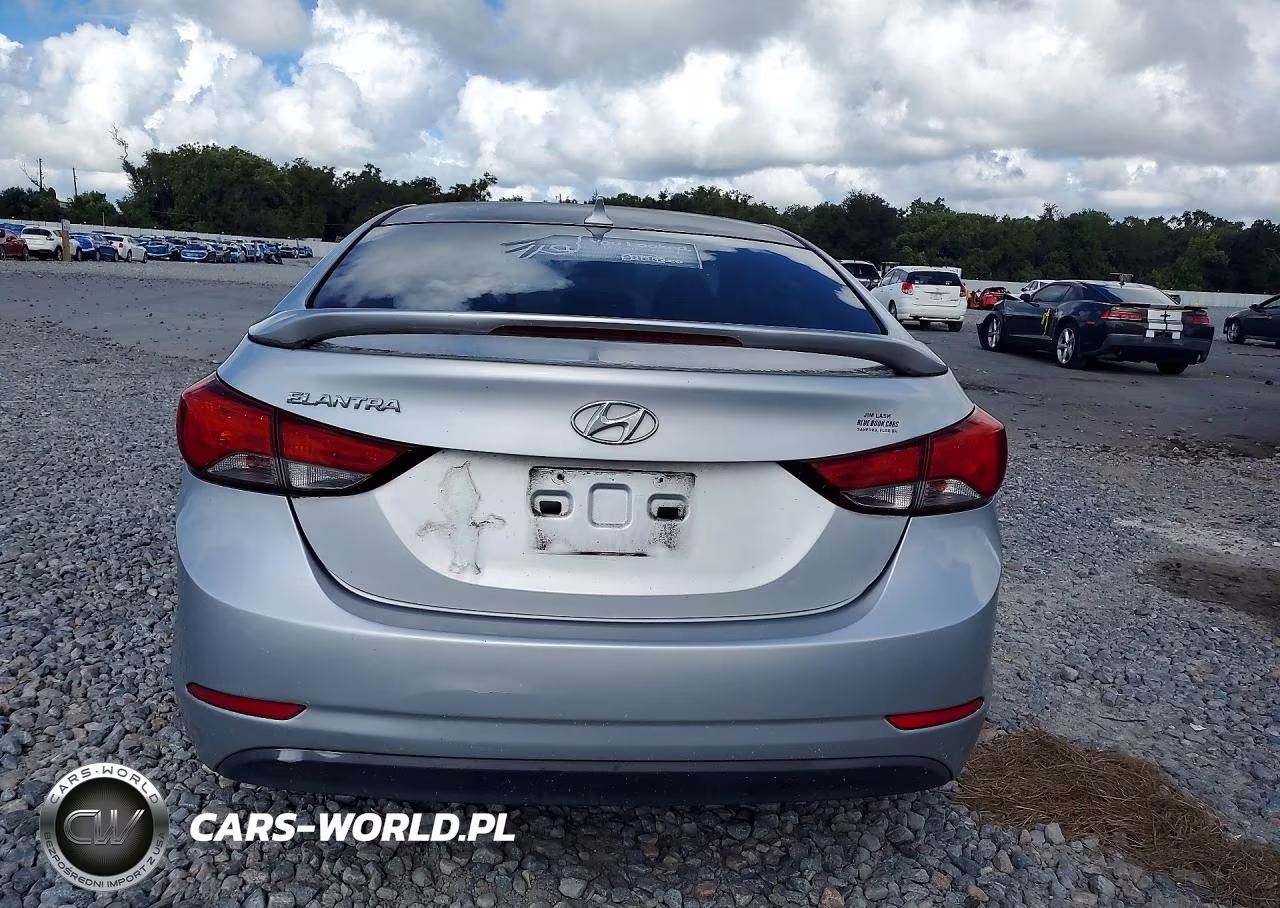 2014 Hyundai Elantra Se VIN:5NPDH4AE4EH521079 - 6