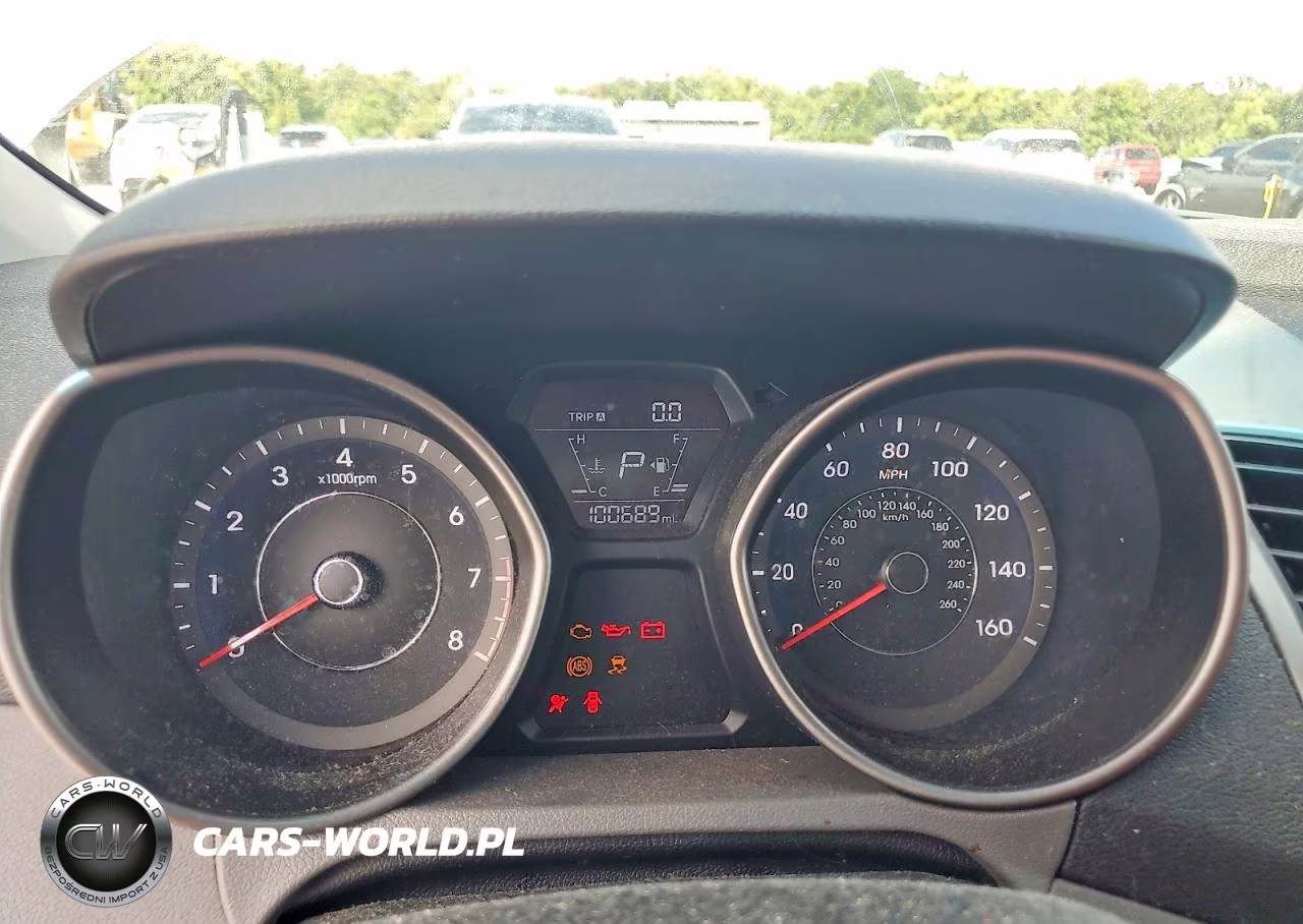 2014 Hyundai Elantra Se VIN:5NPDH4AE4EH521079 - 9