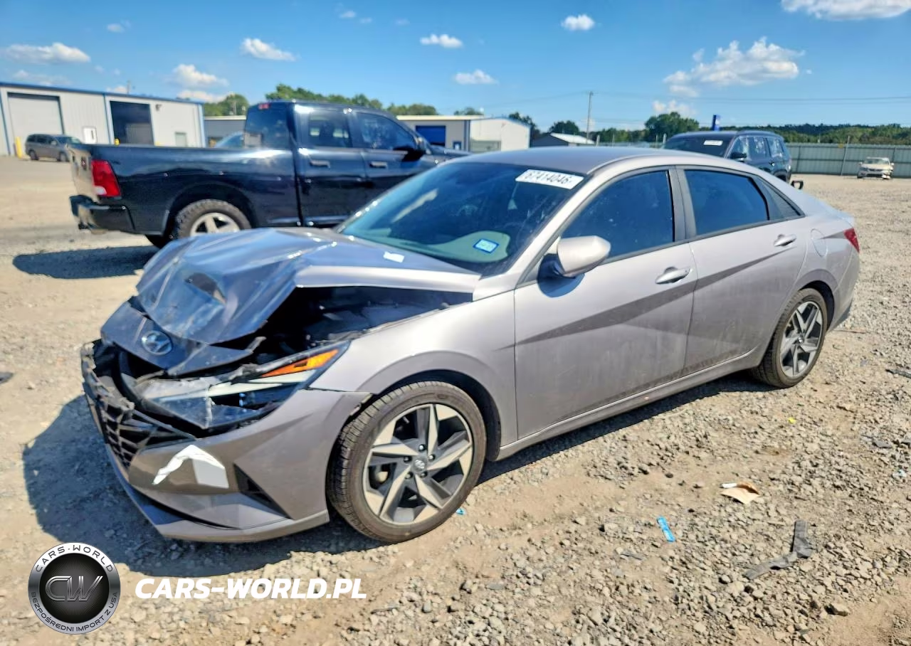 2023 Hyundai Elantra Sel VIN:KMHLS4AG7PU521189 - 1