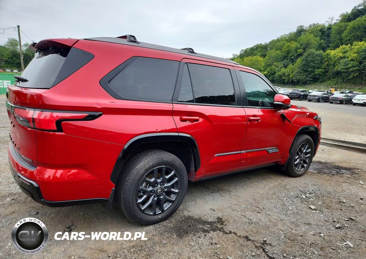 2025 Toyota Sequoia Platinum VIN:7SVAAABA7SX064503 - 3