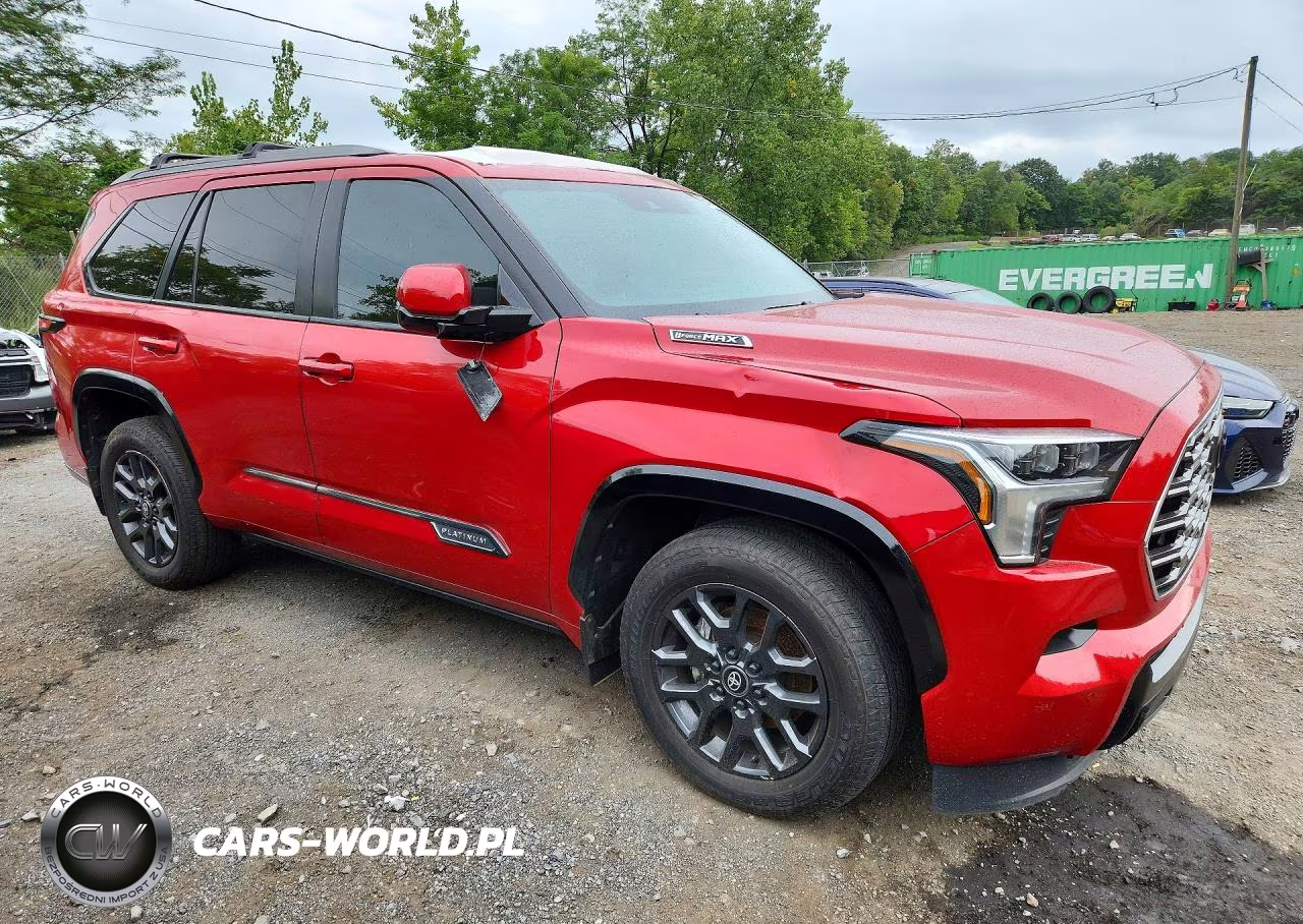 2025 Toyota Sequoia Platinum VIN:7SVAAABA7SX064503 - 4
