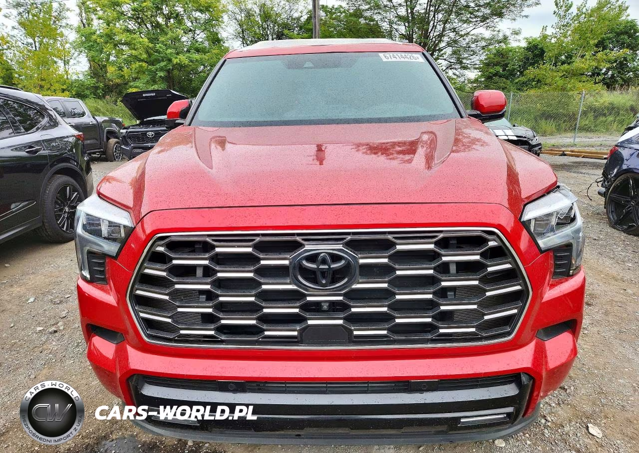2025 Toyota Sequoia Platinum VIN:7SVAAABA7SX064503 - 5