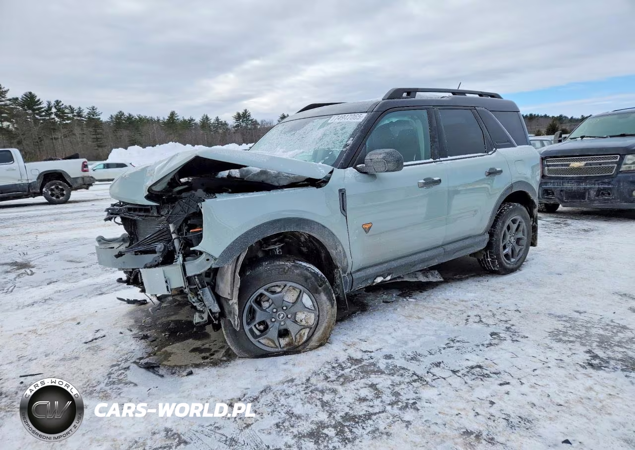 2021 Ford Bronco Sport Badlands VIN:3FMCR9D94MRA65435 - 1