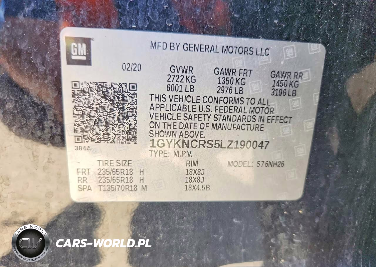 2020 Cadillac Xt5 Premium Luxury VIN:1GYKNCRS5LZ190047 - 13