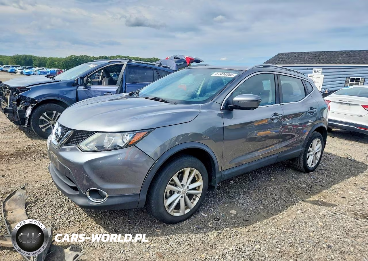 2017 Nissan Rogue Sport Sv VIN:JN1BJ1CR8HW106892 - 1