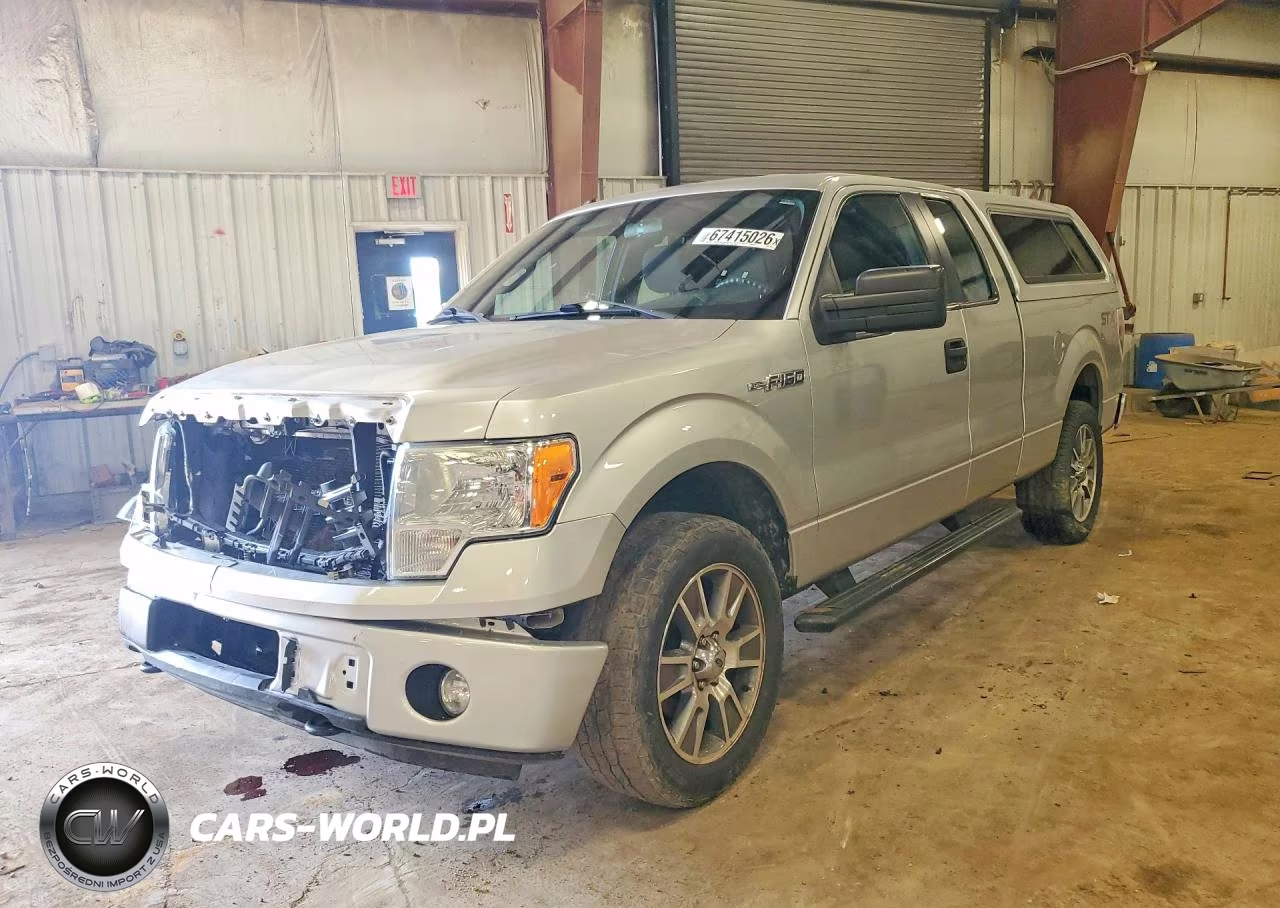 2014 Ford F150 Super Cab VIN:1FTEX1EM2EFD07421 - 1