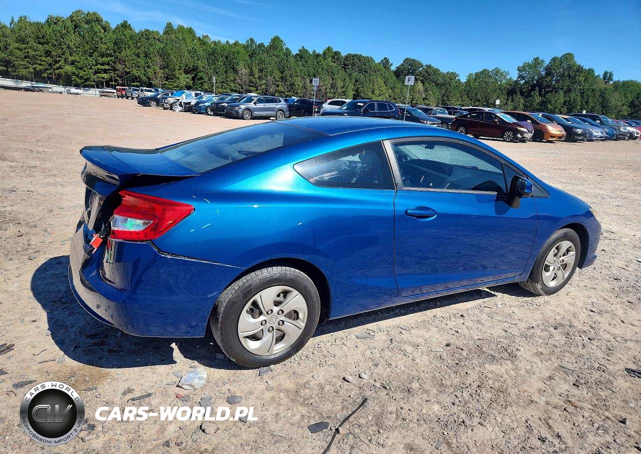 2013 Honda Civic Lx VIN:2HGFG3B55DH514901 - 3