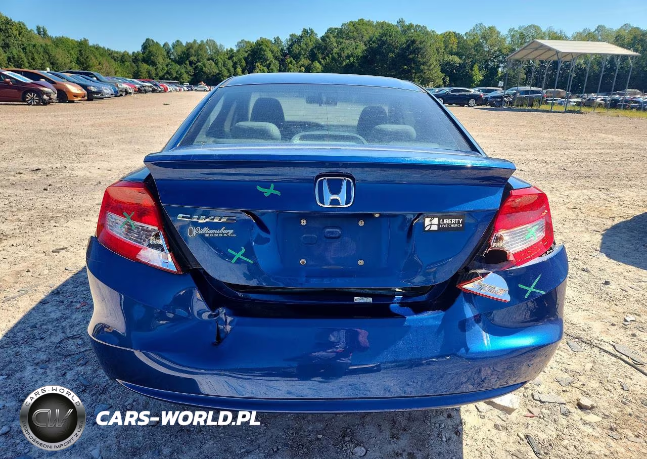 2013 Honda Civic Lx VIN:2HGFG3B55DH514901 - 6