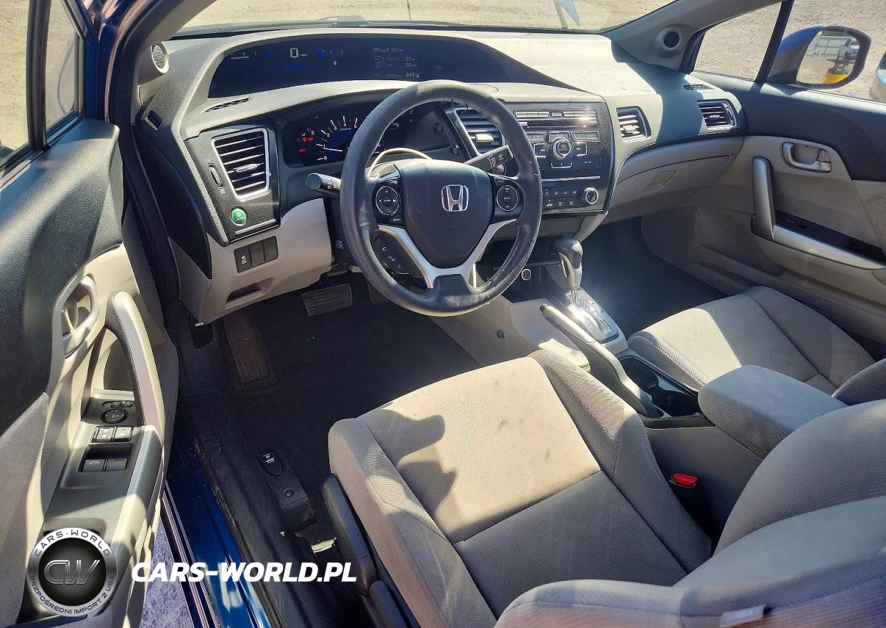 2013 Honda Civic Lx VIN:2HGFG3B55DH514901 - 8