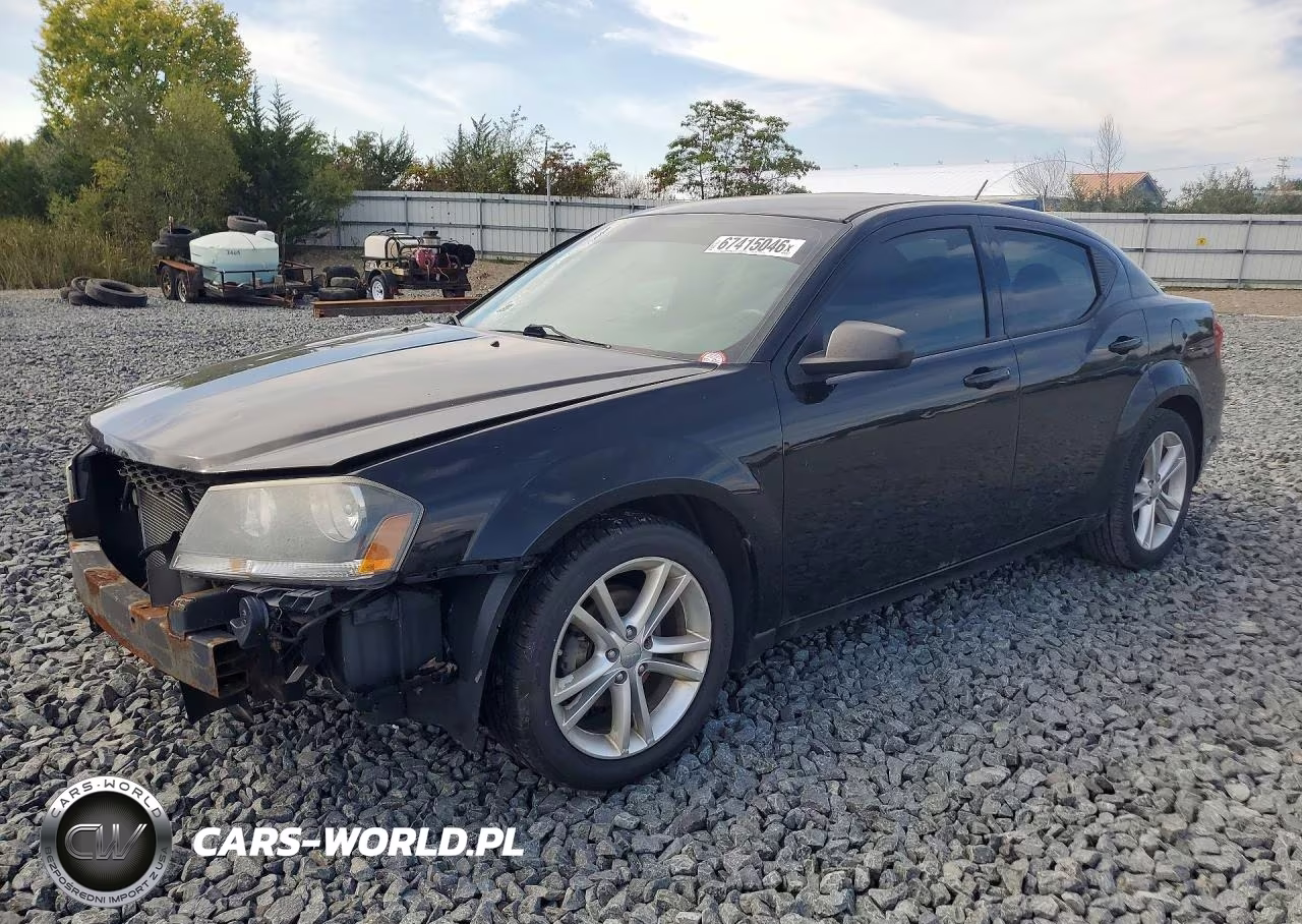 2014 Dodge Avenger Se VIN:1C3CDZAB4EN133221 - 1