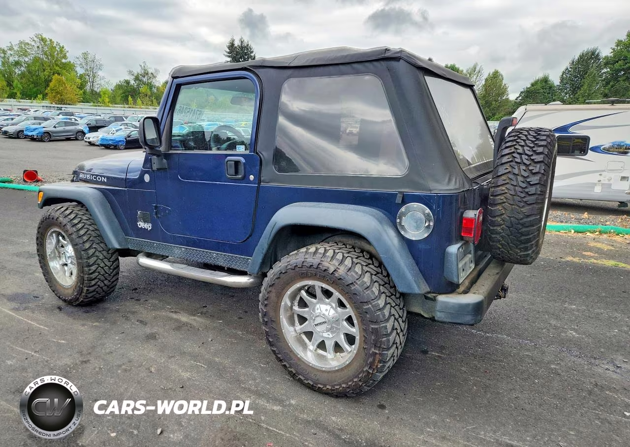 2004 Jeep Wrangler - Tj Rubicon VIN:1J4FA69S04P755378 - 2