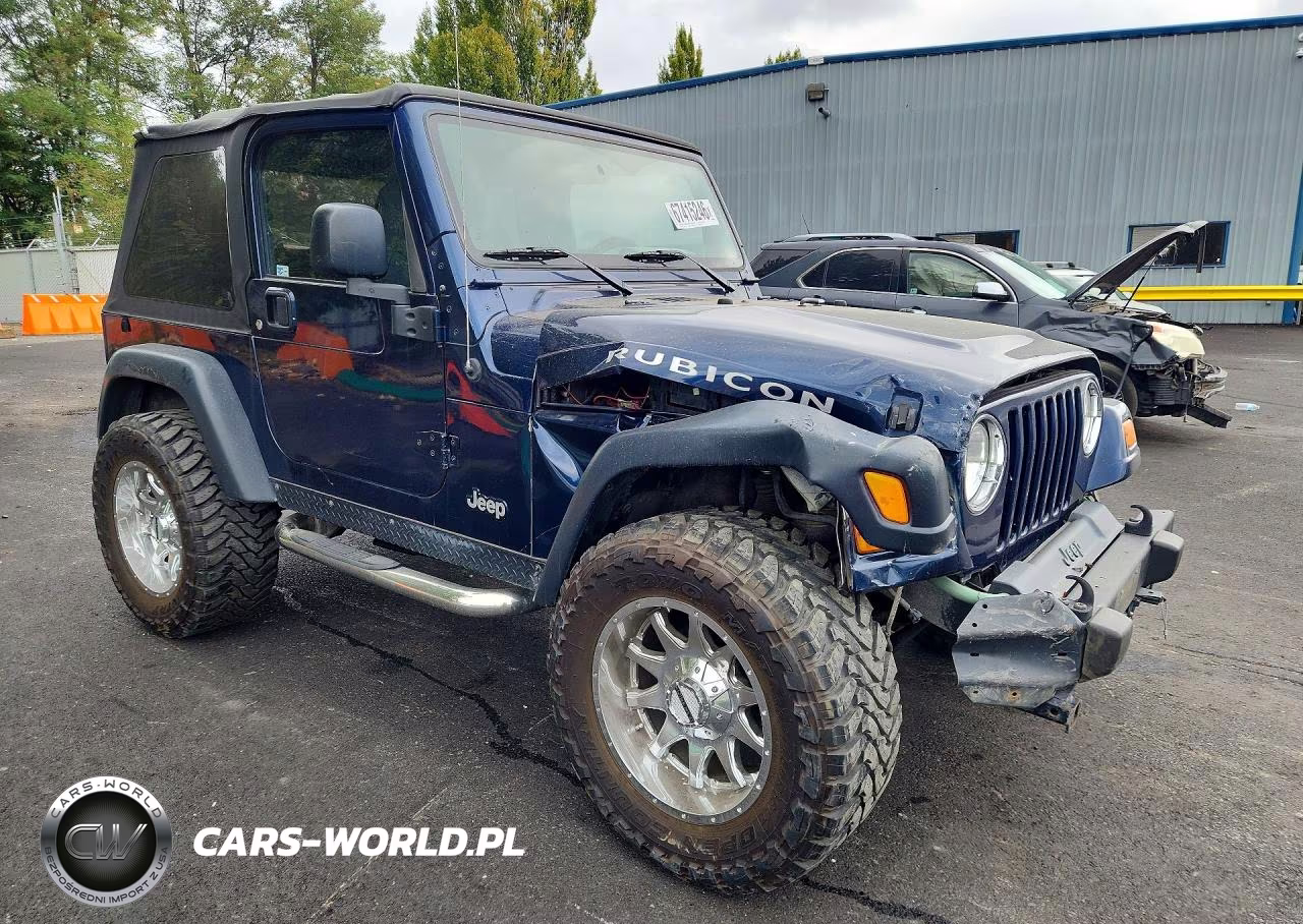 2004 Jeep Wrangler - Tj Rubicon VIN:1J4FA69S04P755378 - 4