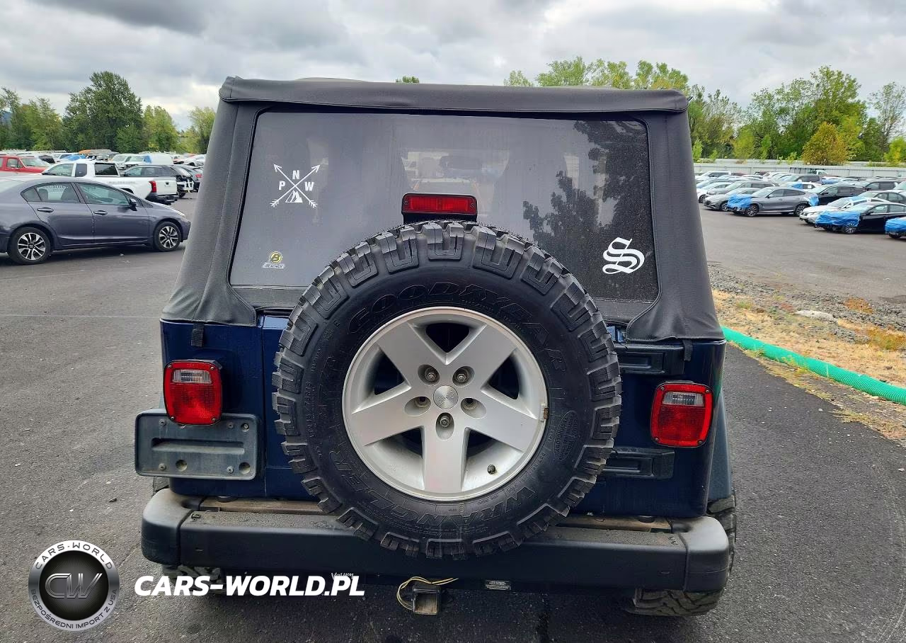 2004 Jeep Wrangler - Tj Rubicon VIN:1J4FA69S04P755378 - 6