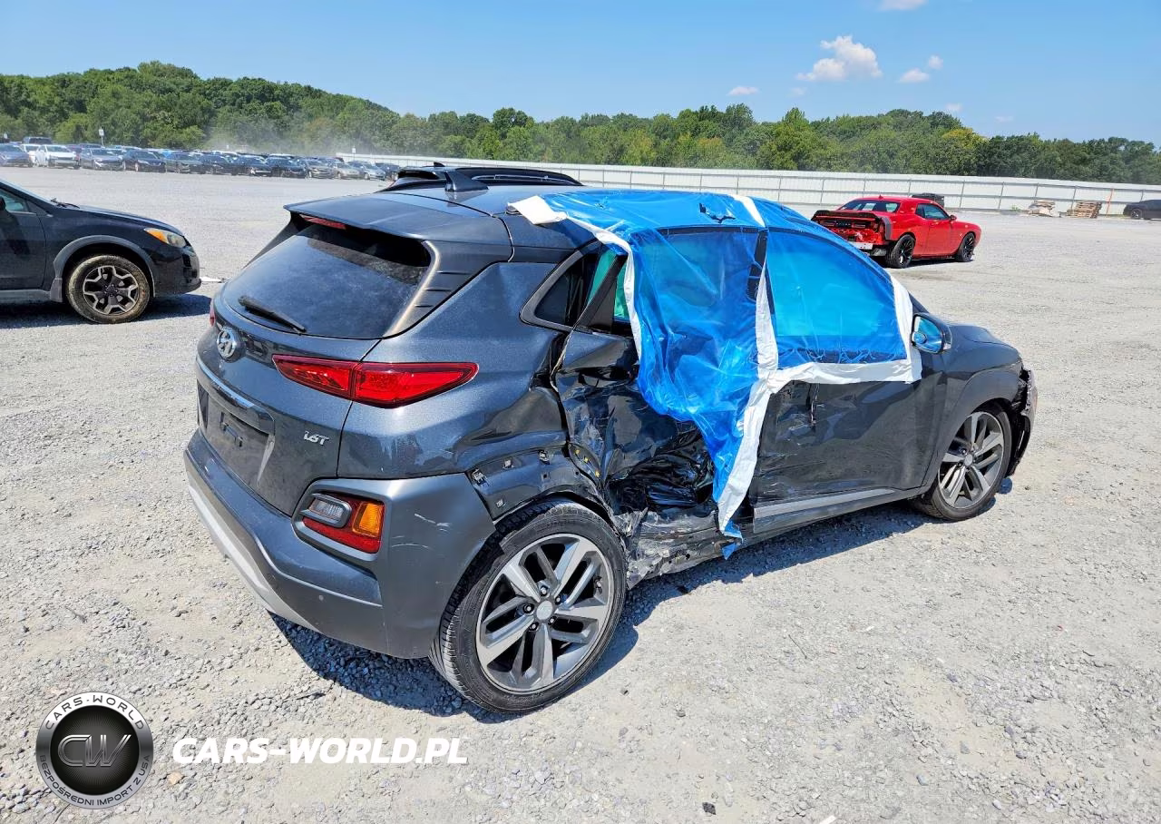 2019 Hyundai Kona Ultimate VIN:KM8K53A53KU373997 - 3